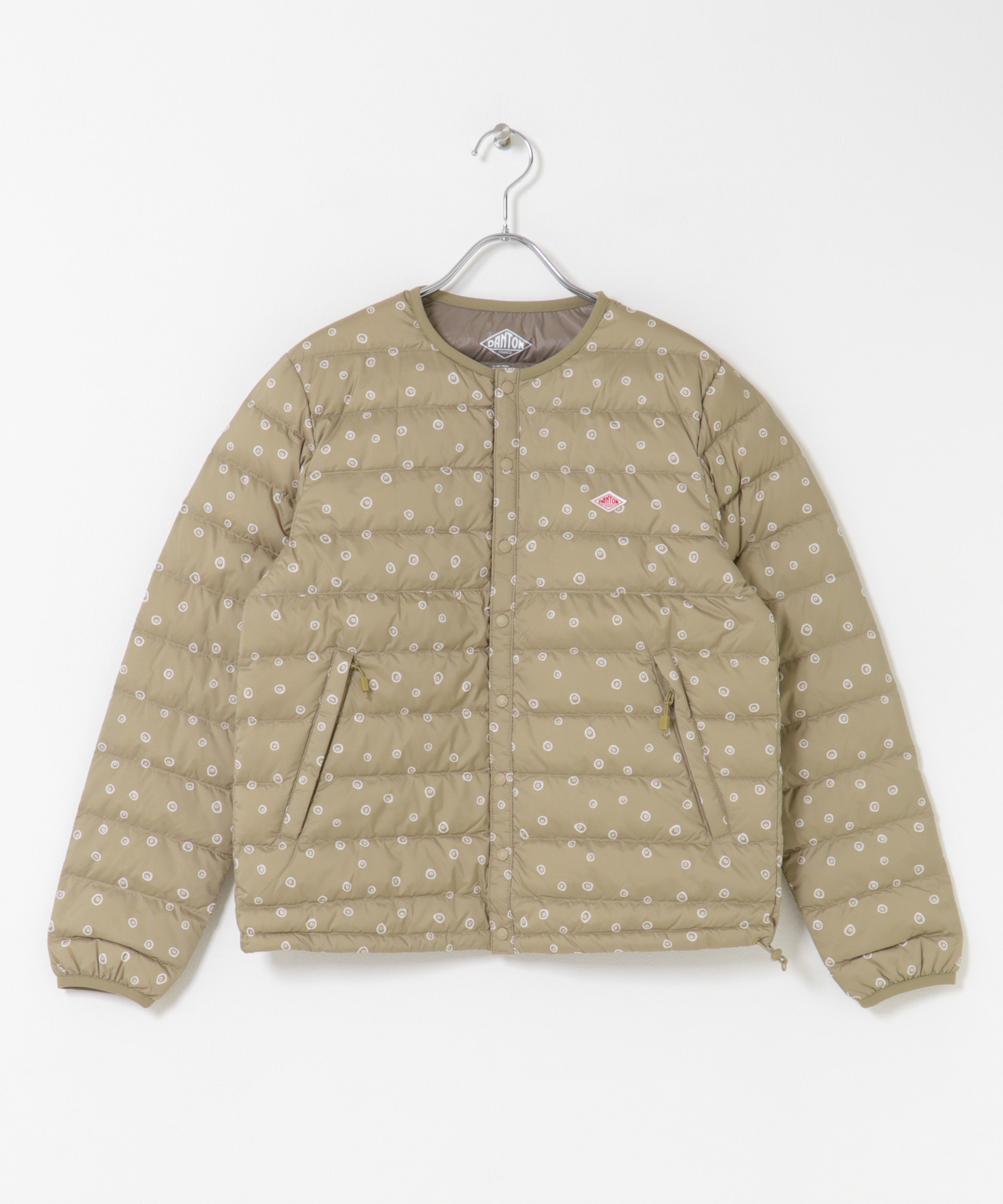 DANTON　INNERDOWN CREWNECKJACKET