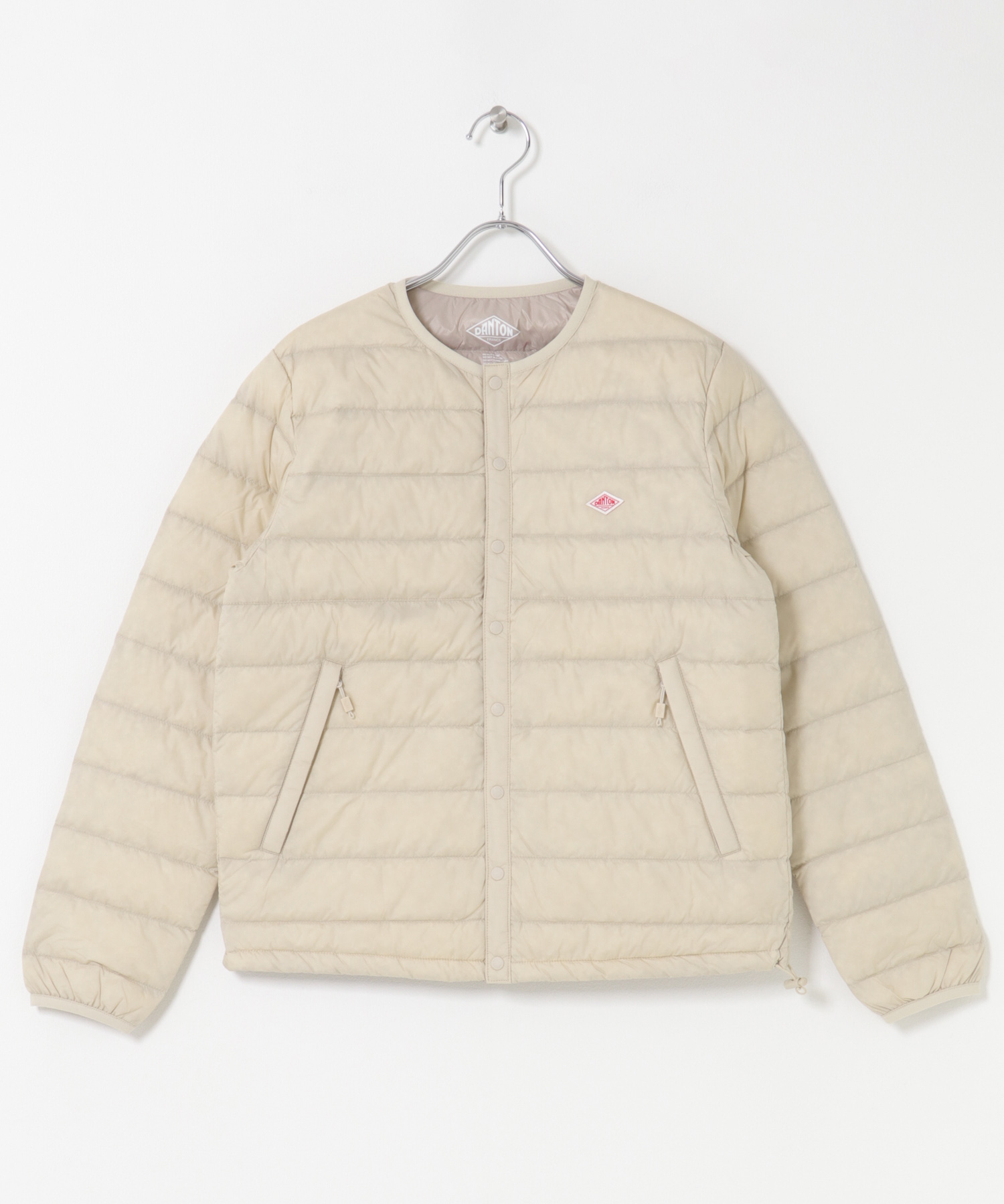 DANTON　INNERDOWN CREWNECKJACKET