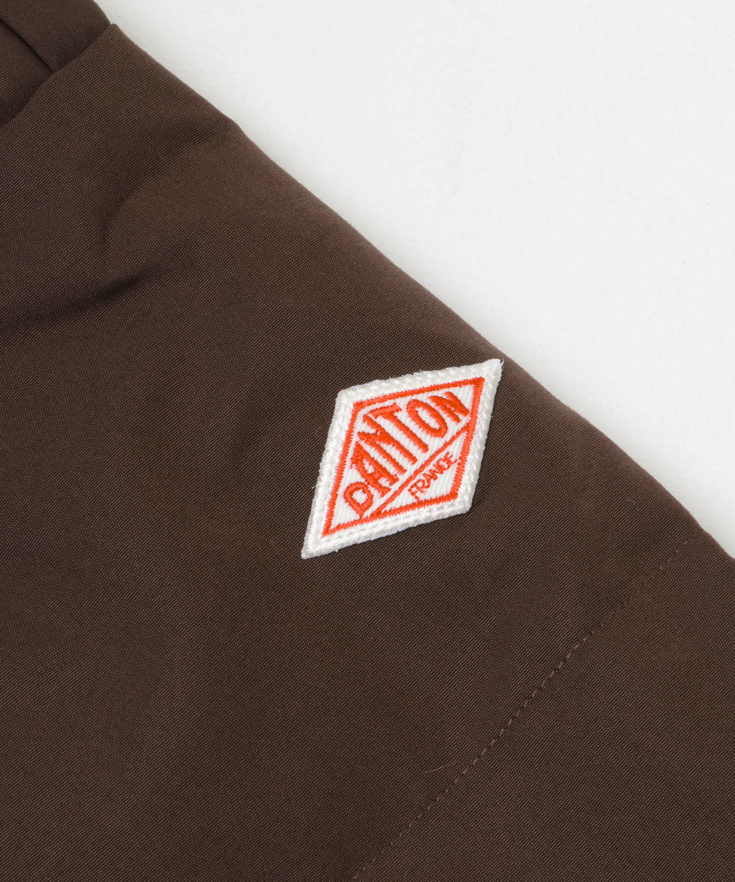 DANTON　DOWN HOODED JACKET DK.BROWN XS