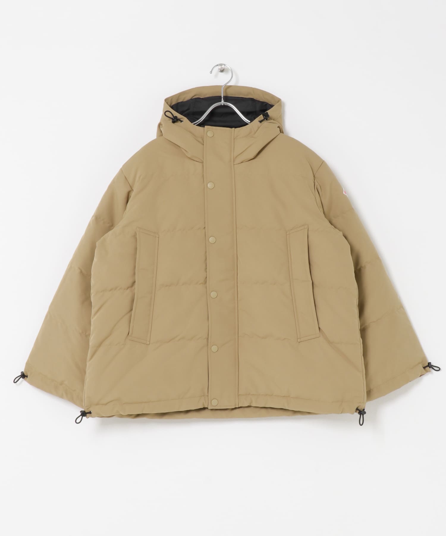 DANTON　DOWN HOODED JACKET LT.BEIGE XS