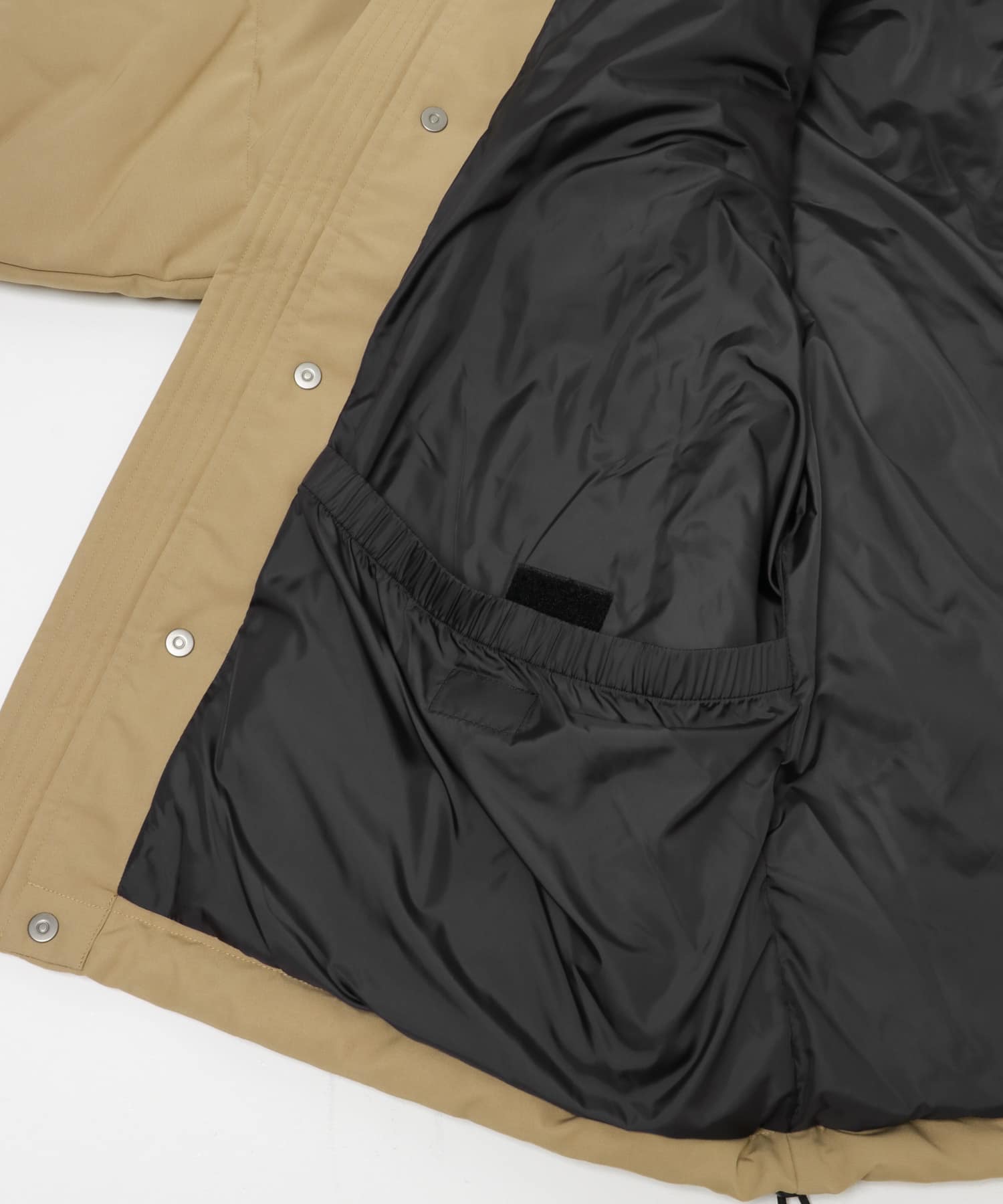 DANTON　DOWN HOODED JACKET LT.BEIGE XS