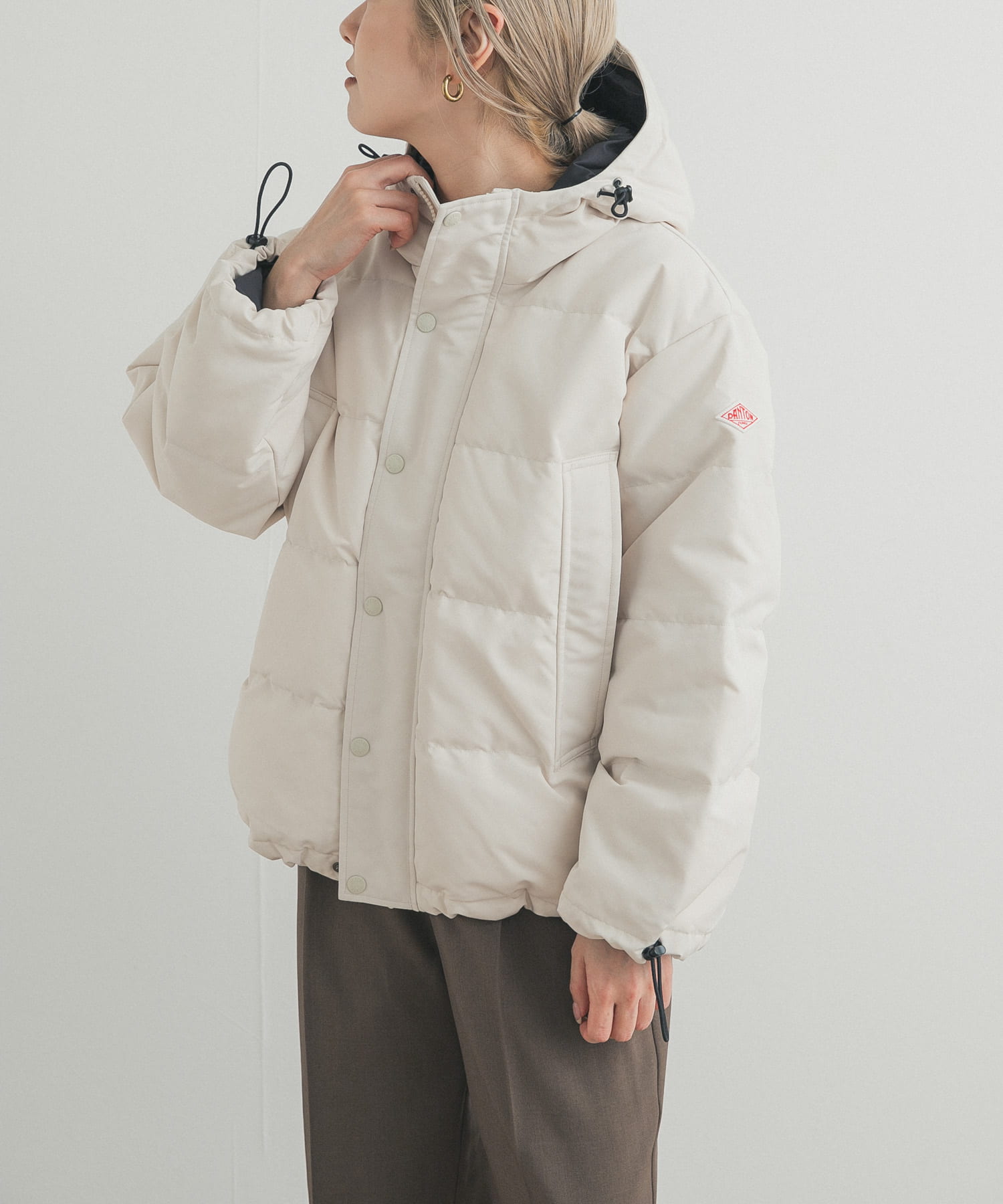 DANTON　DOWN HOODED JACKET