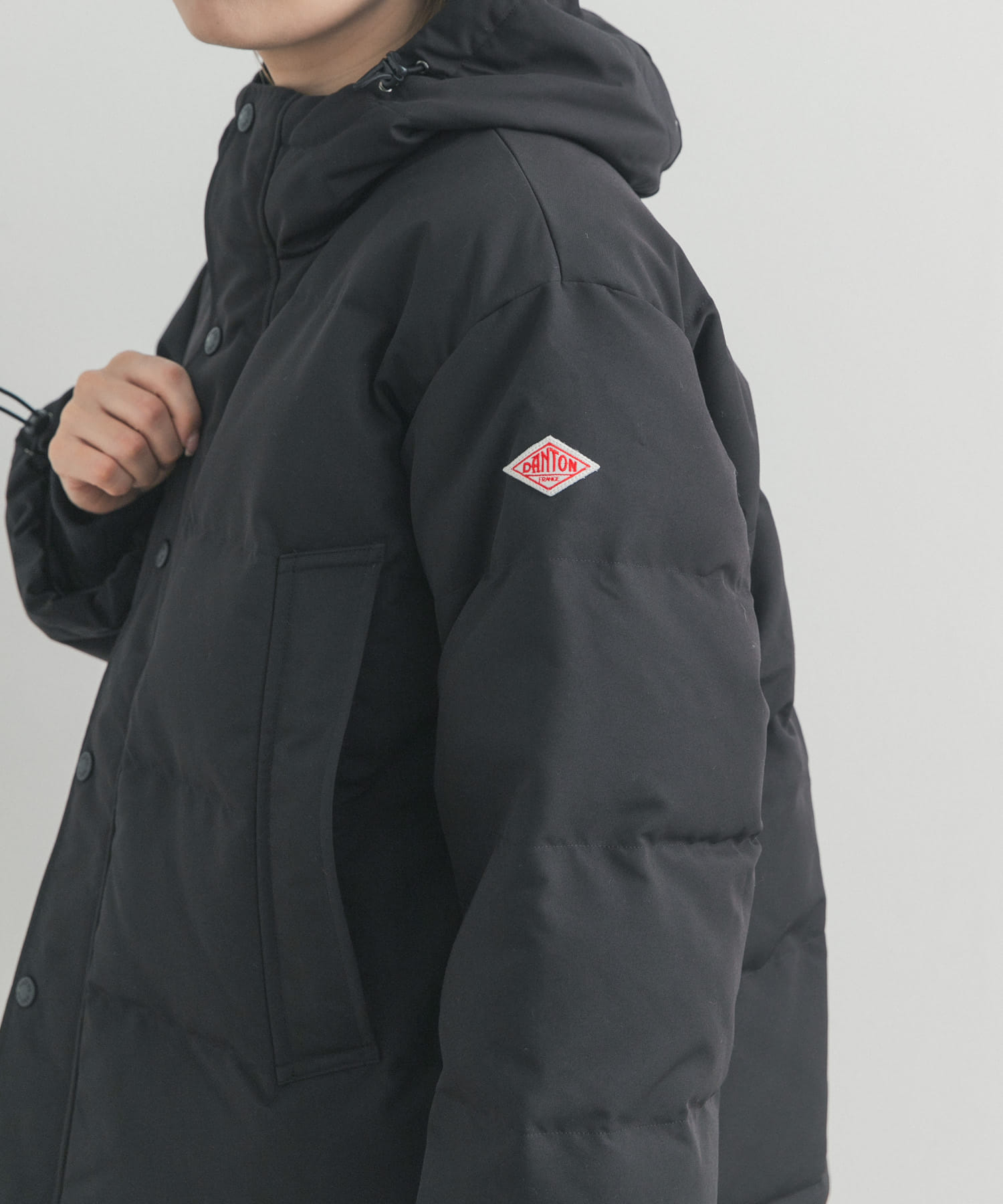 DANTON　DOWN HOODED JACKET