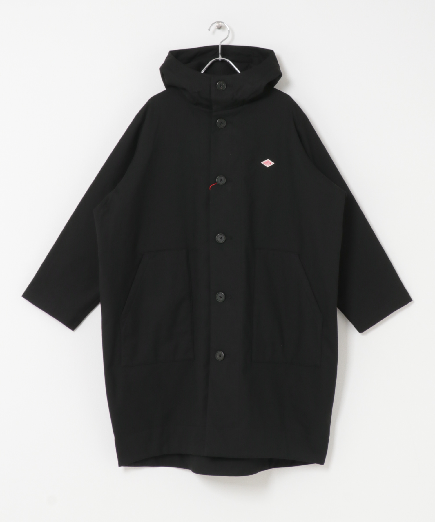 DANTON　HOODED COAT BLACK 34