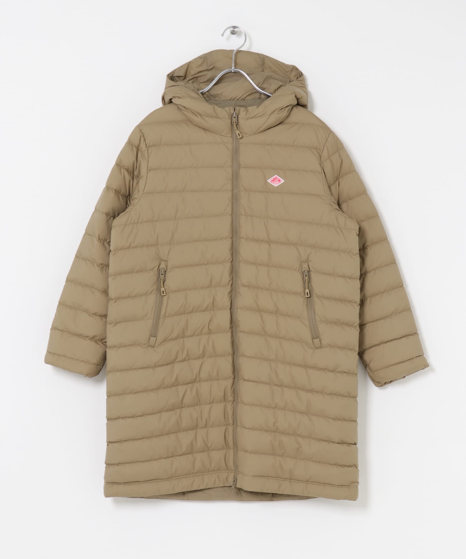 DANTON　MIDDLE DOWN HOODED COAT