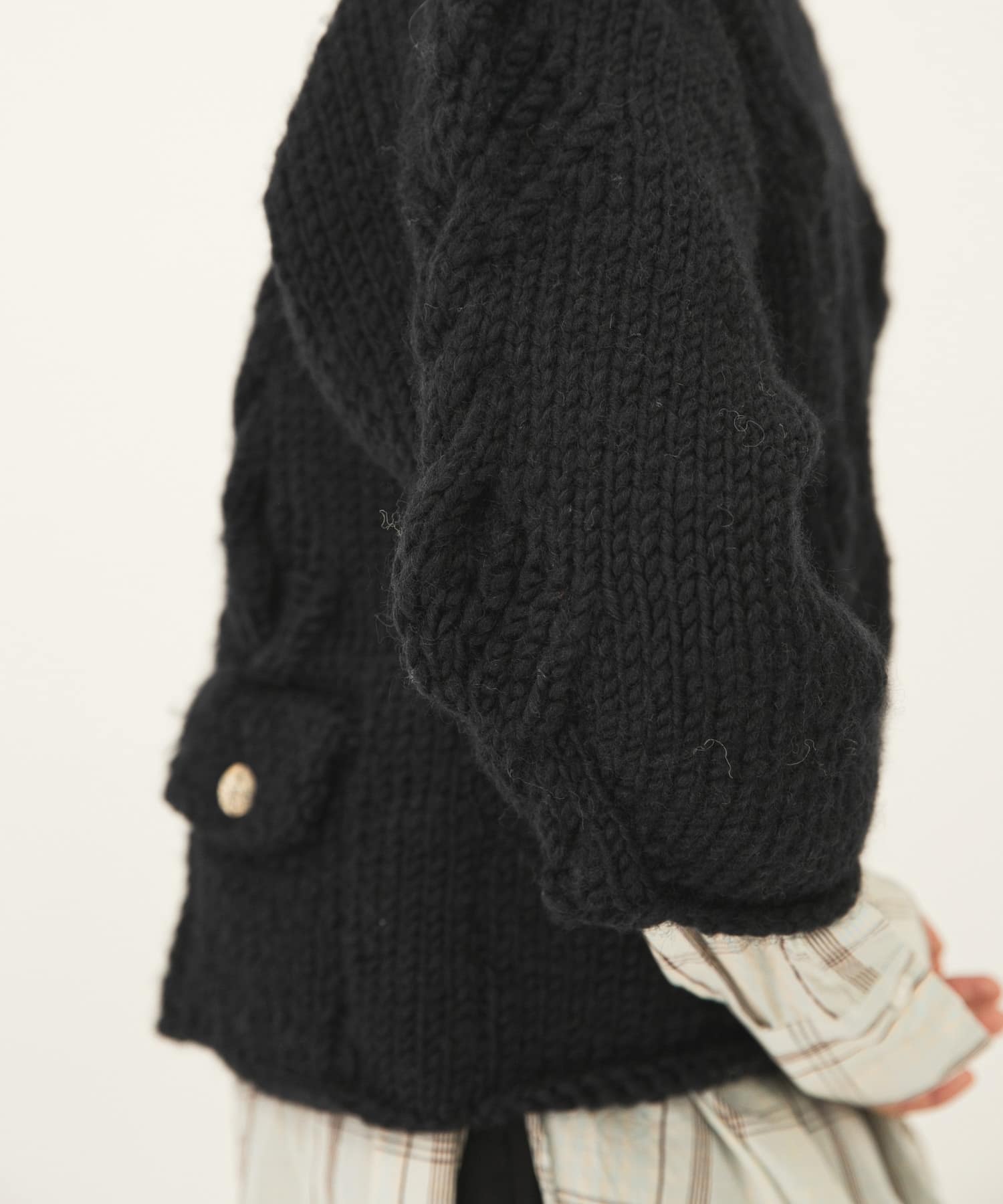 身長：157cm サイズ：one