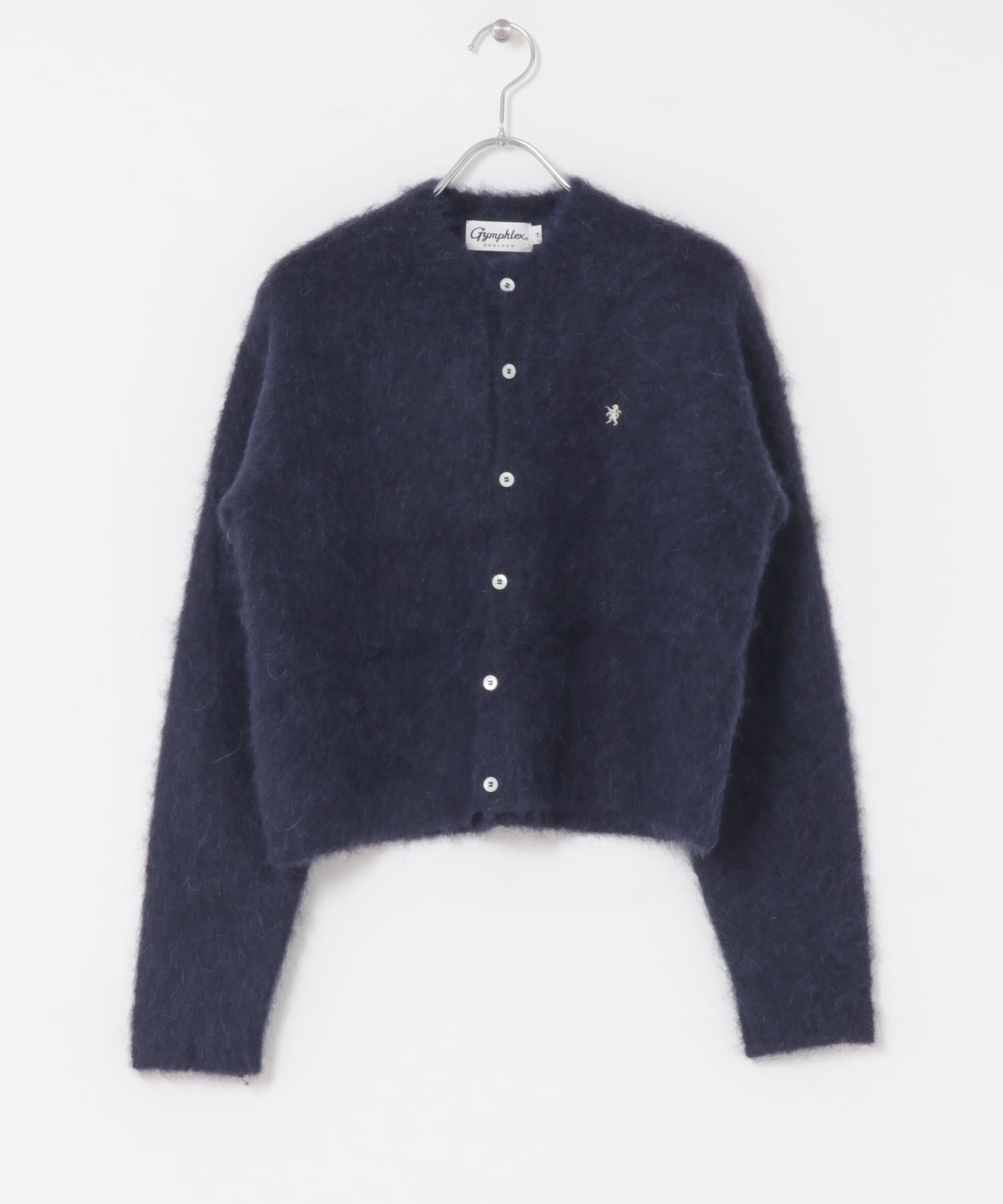 GYMPHLEX　CREW NECK SHORT CARDIGAN