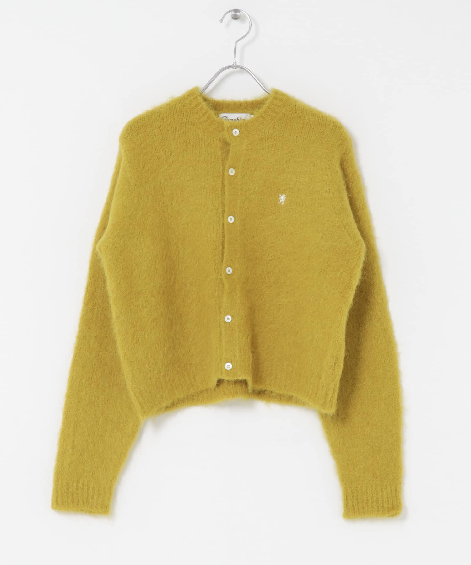 GYMPHLEX　CREW NECK SHORT CARDIGAN