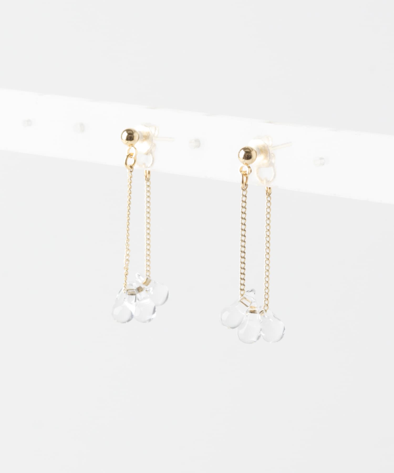 HARIO Lampwork Factory　ピアス リトルティアーズ