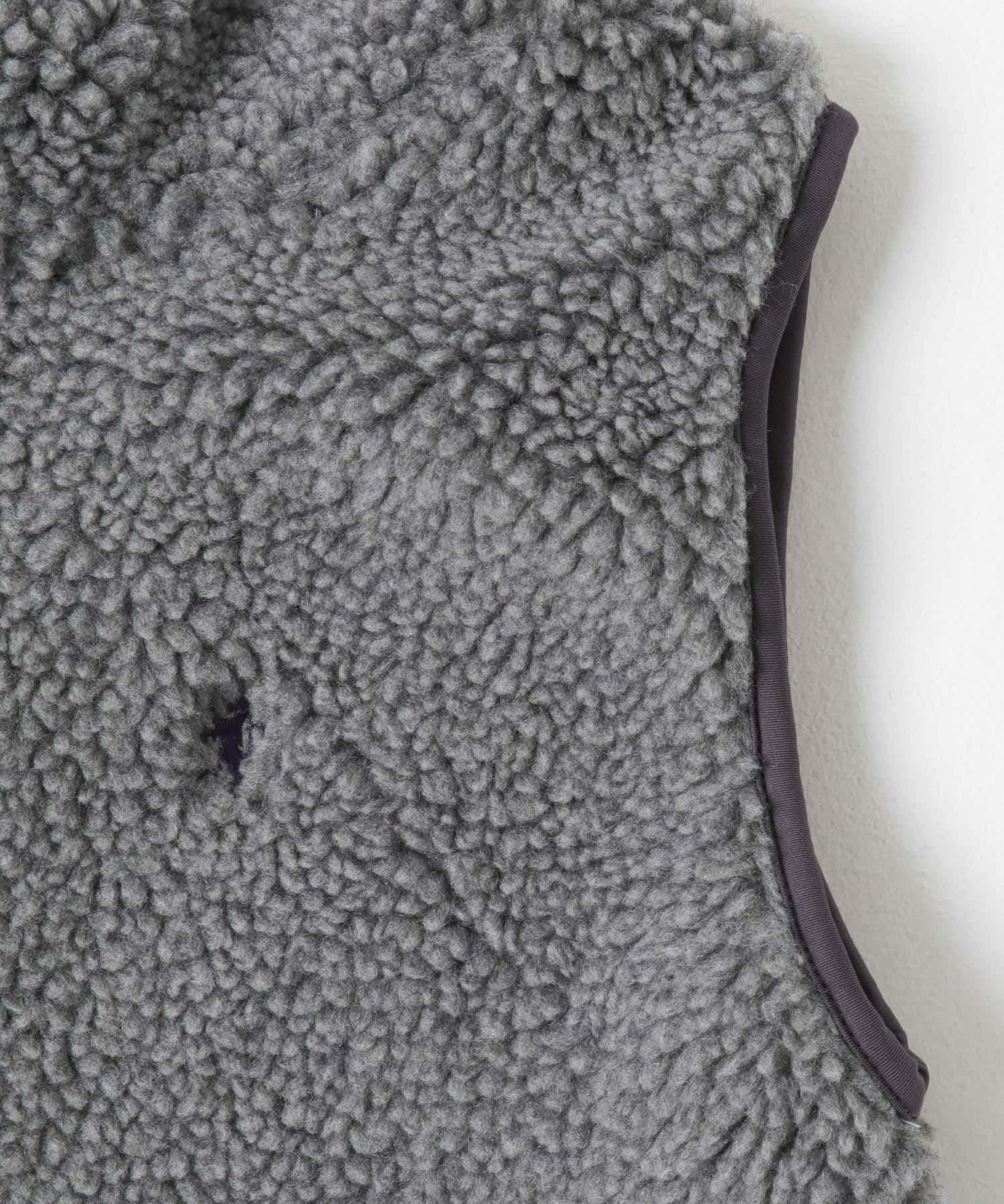 GYMPHLEX　BOA HOODED VEST DK.GREY 14