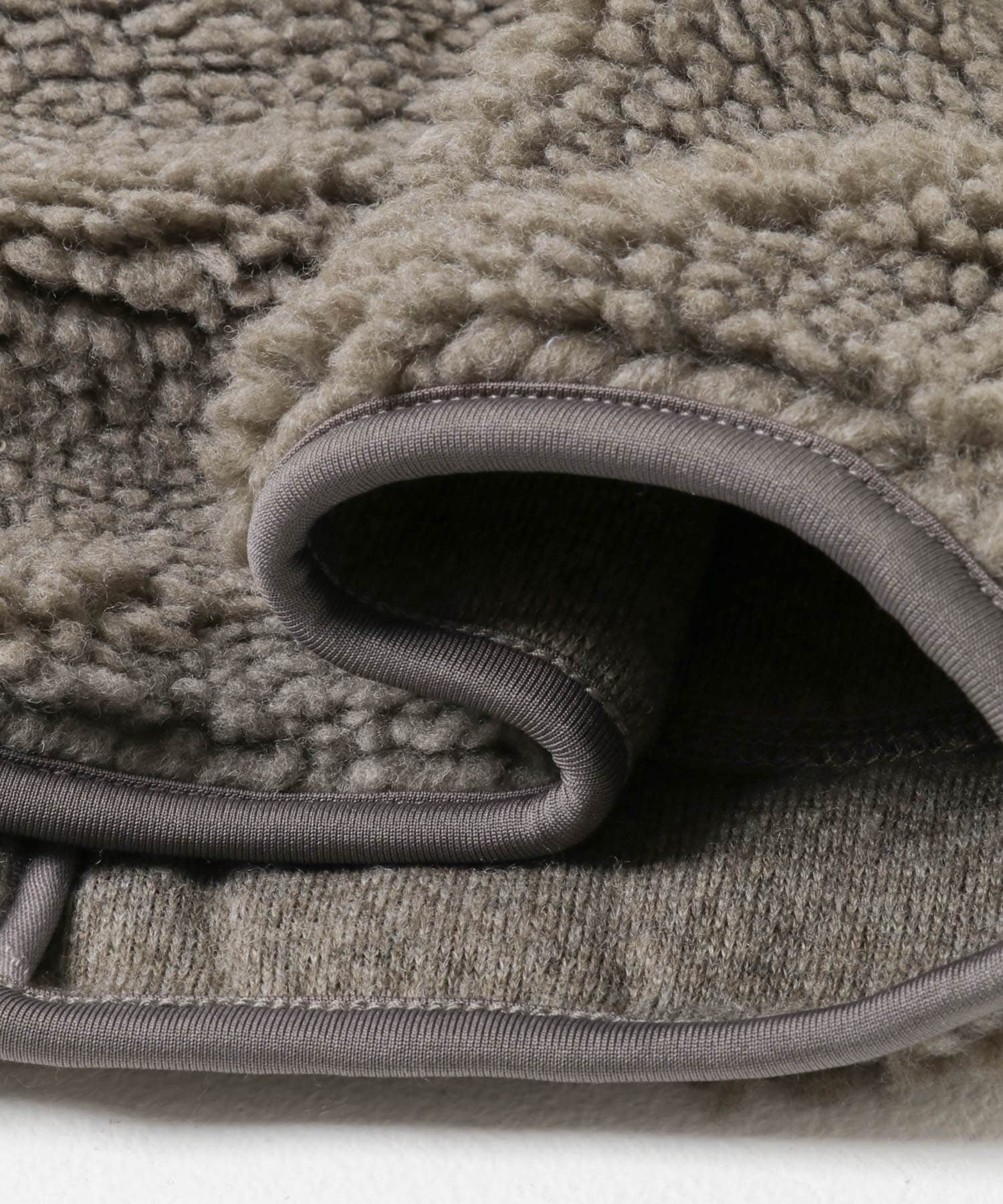 GYMPHLEX　BOA HOODED VEST DK.BEIGE 14