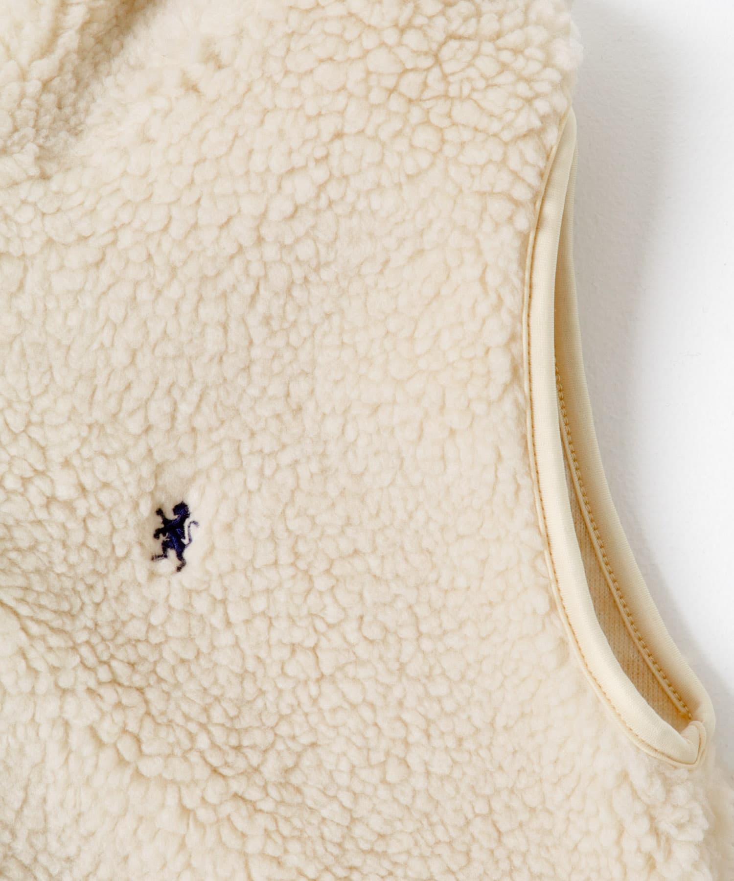 GYMPHLEX　BOA HOODED VEST OYSTER 14