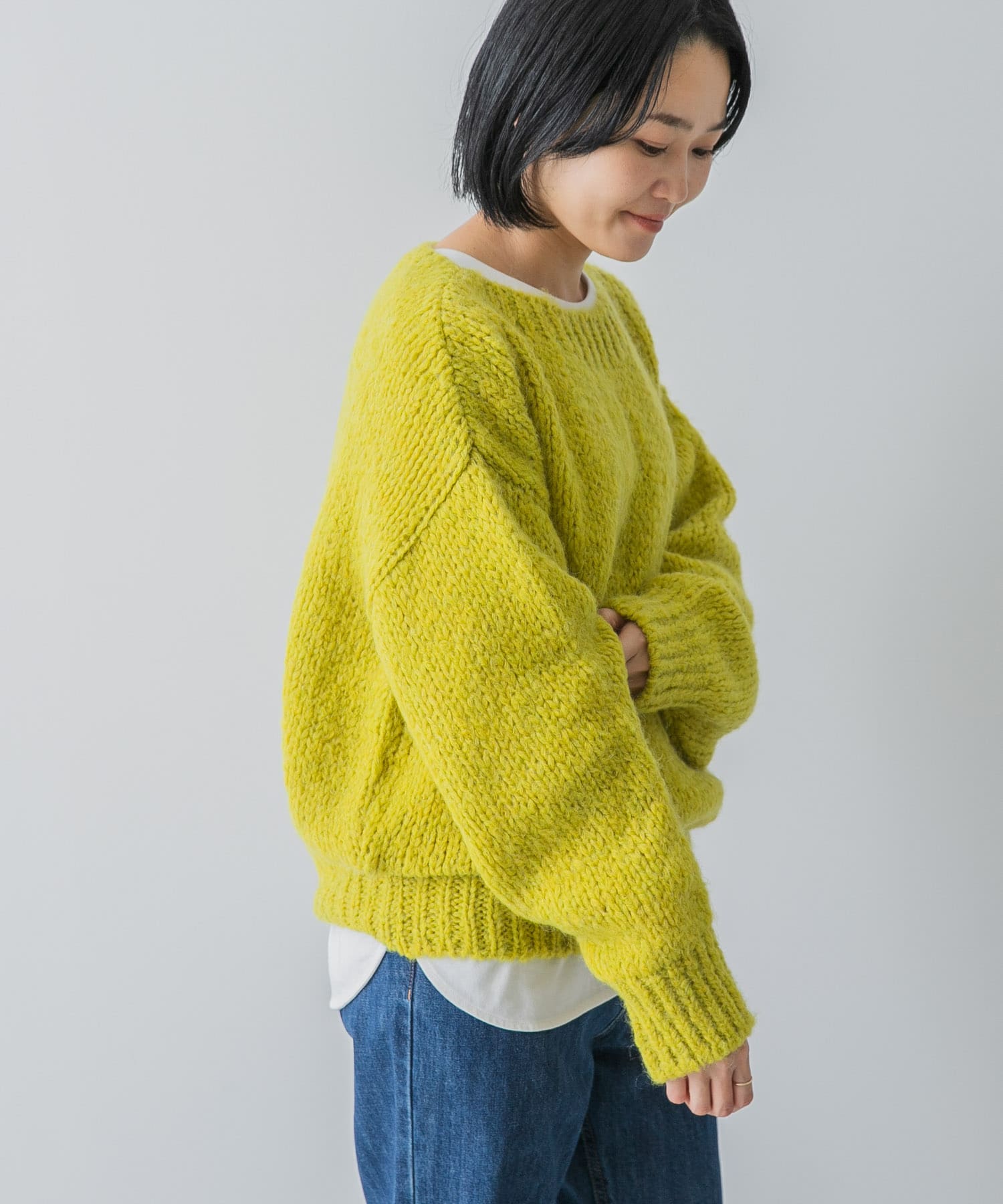 身長：157cm サイズ：One
