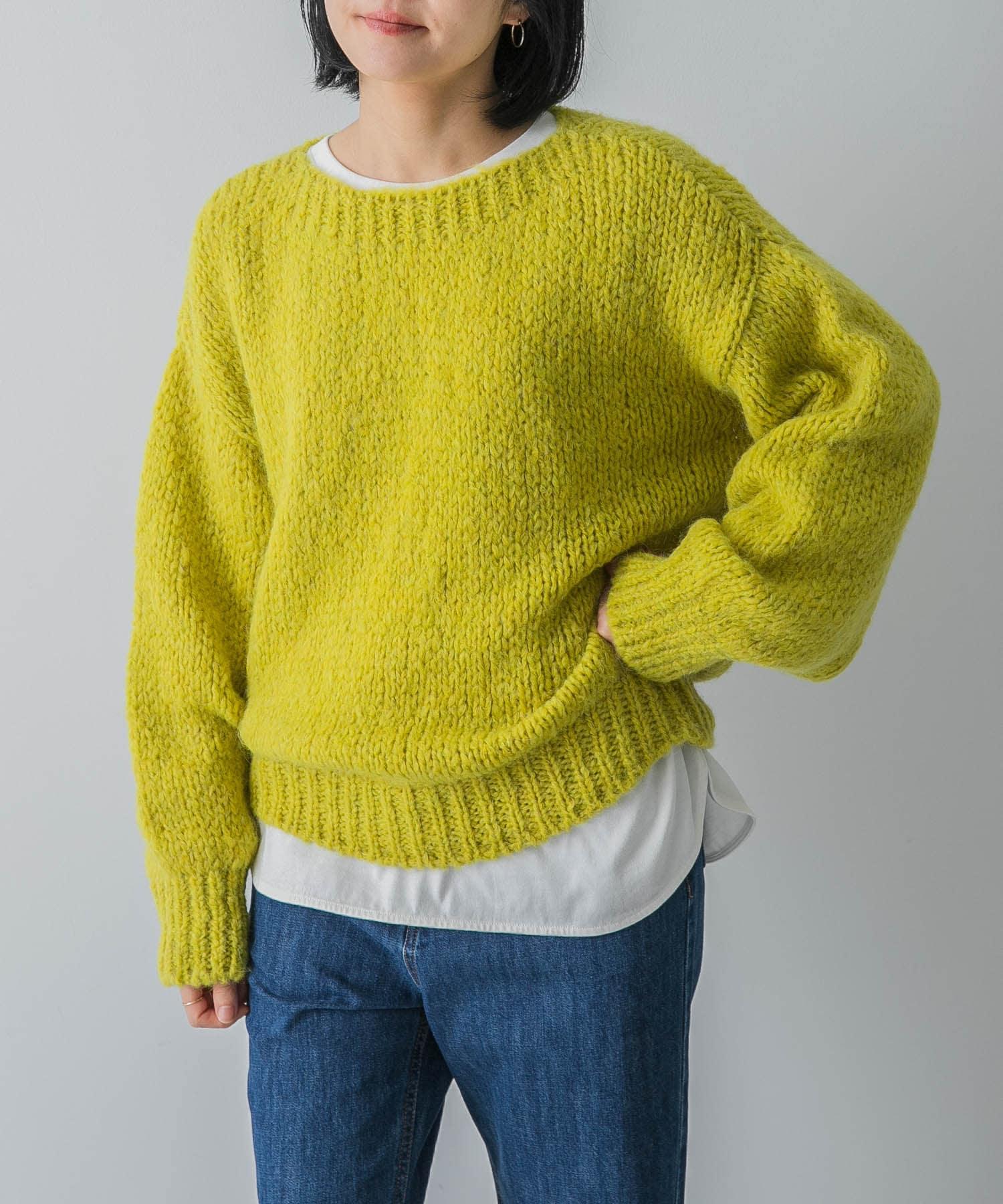 身長：157cm サイズ：One