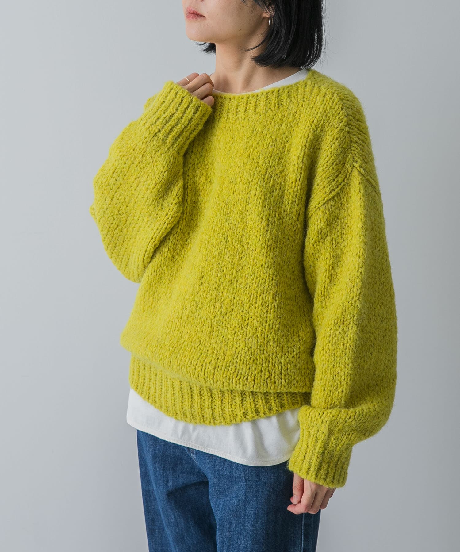 身長：157cm サイズ：One