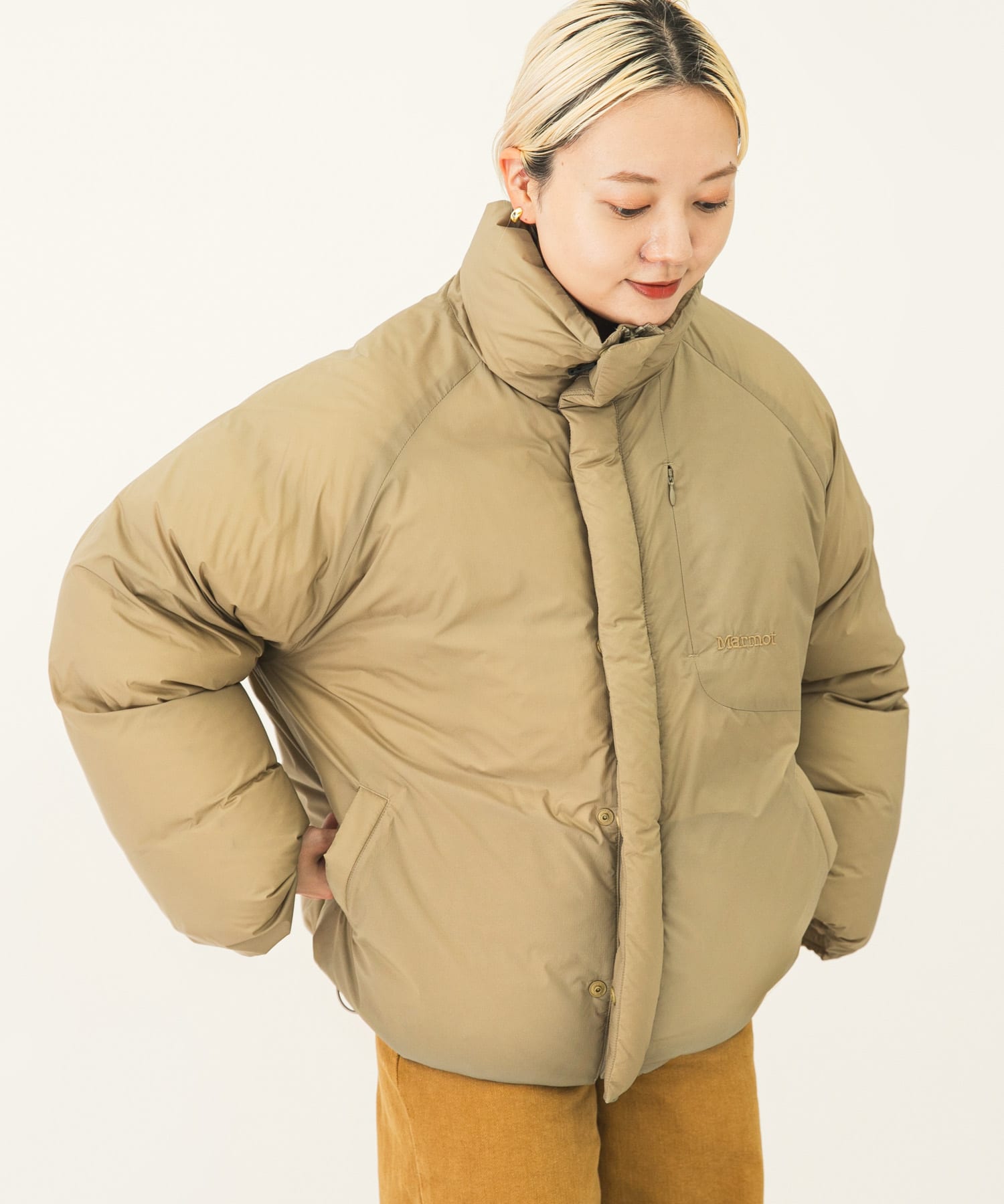 別注』Marmot×DOORS Down Jacket(one BLACK): アウター｜URBAN