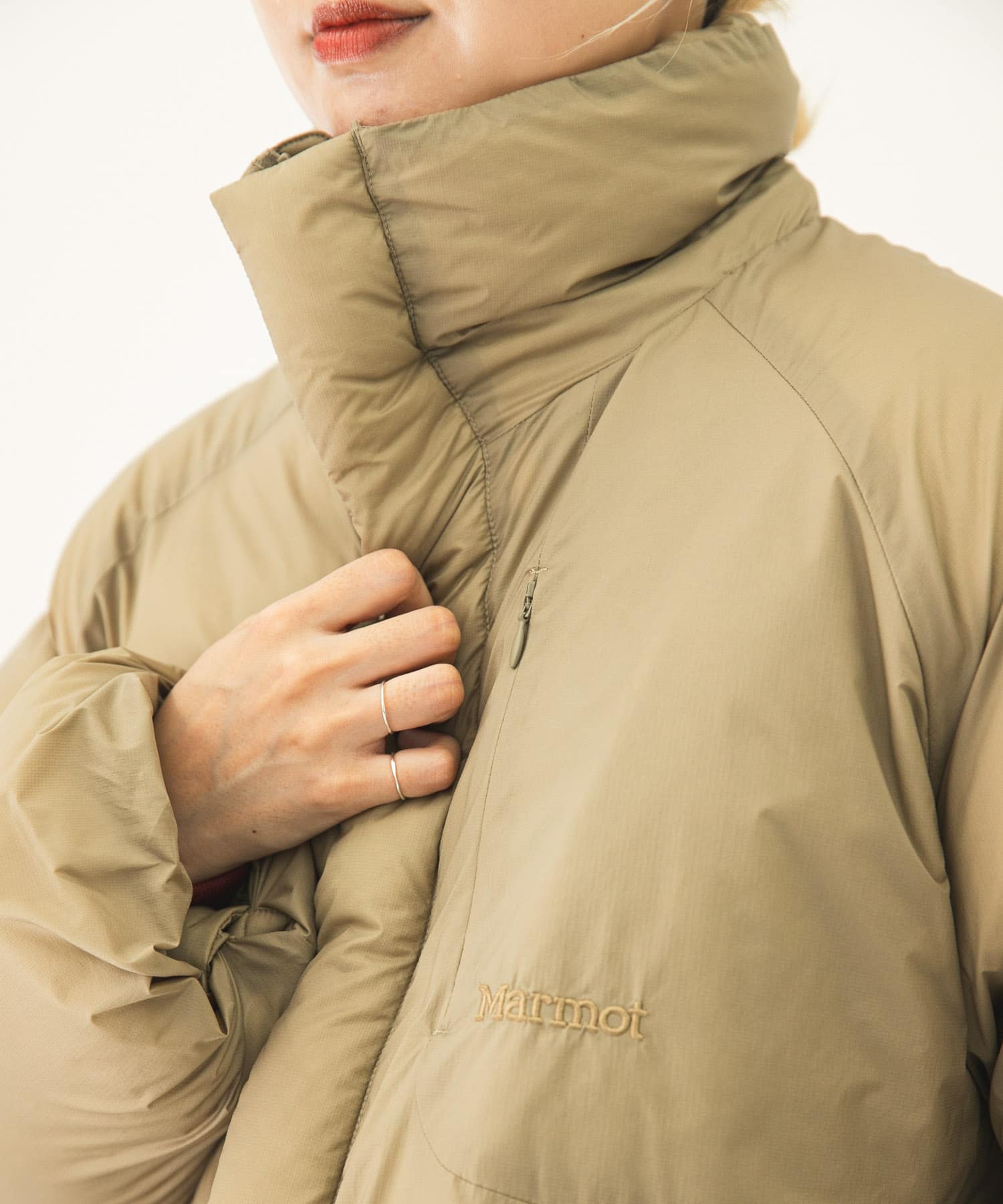 別注』Marmot×DOORS Down Jacket(one BLACK): アウター｜URBAN