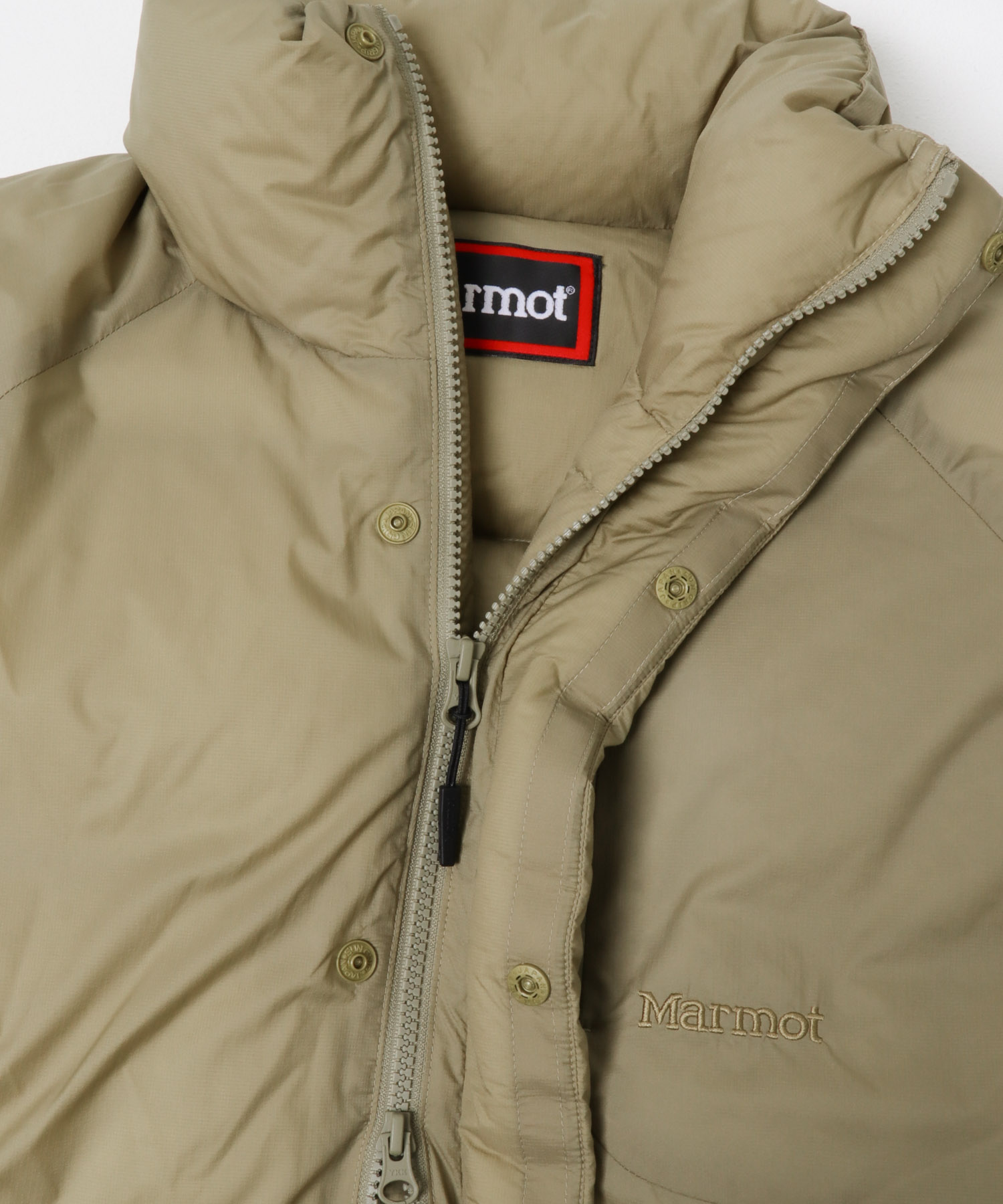 『別注』Marmot×DOORS　Down Jacket KHAKI one