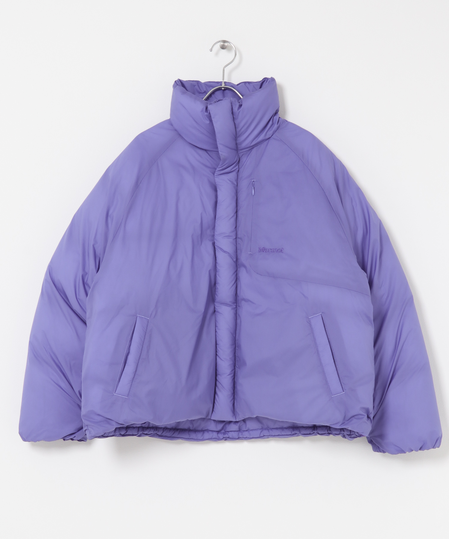 『別注』Marmot×DOORS　Down Jacket PURPLE one