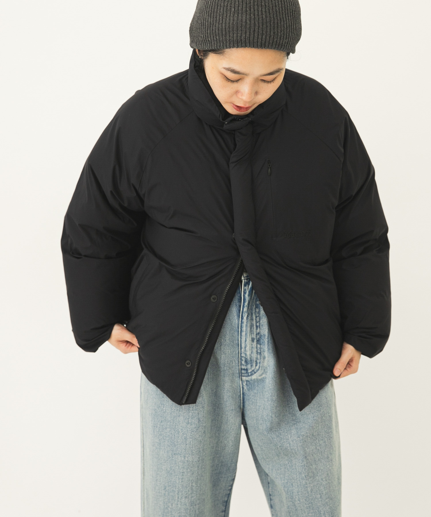 身長：157cm サイズ：One