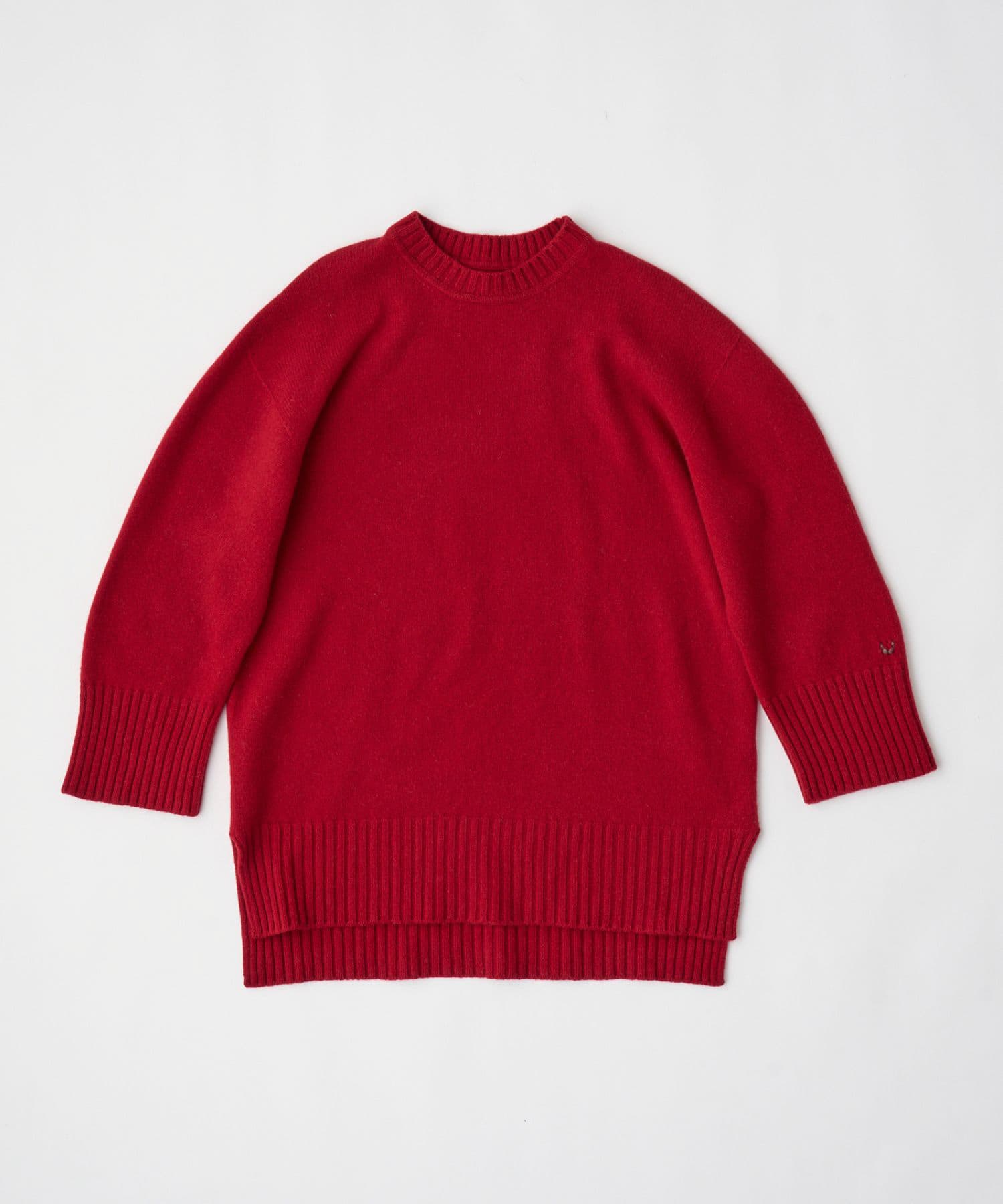 unfil　fine lambs wool pullover