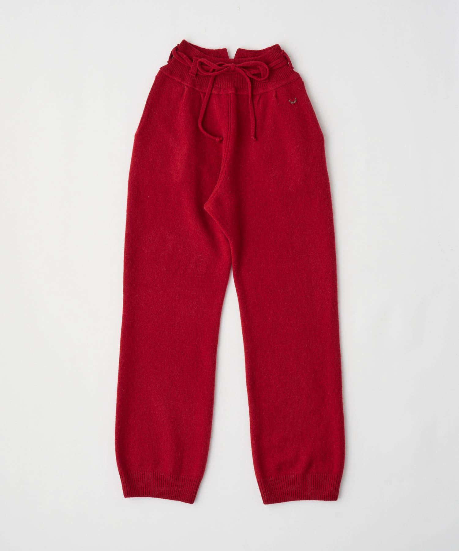 unfil　fine lambs wool pants