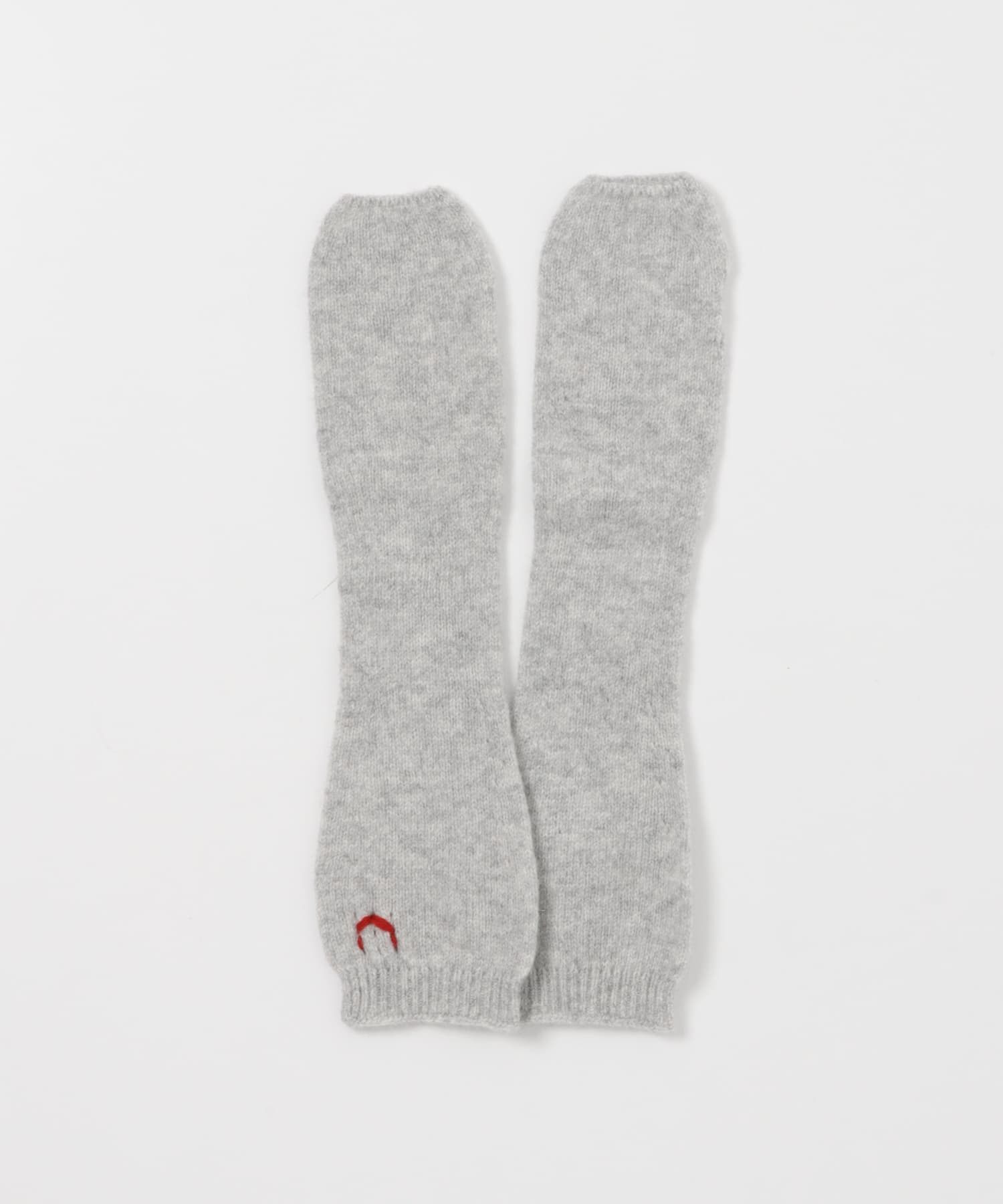 unfil　wool fingerless gloves l.gray 1