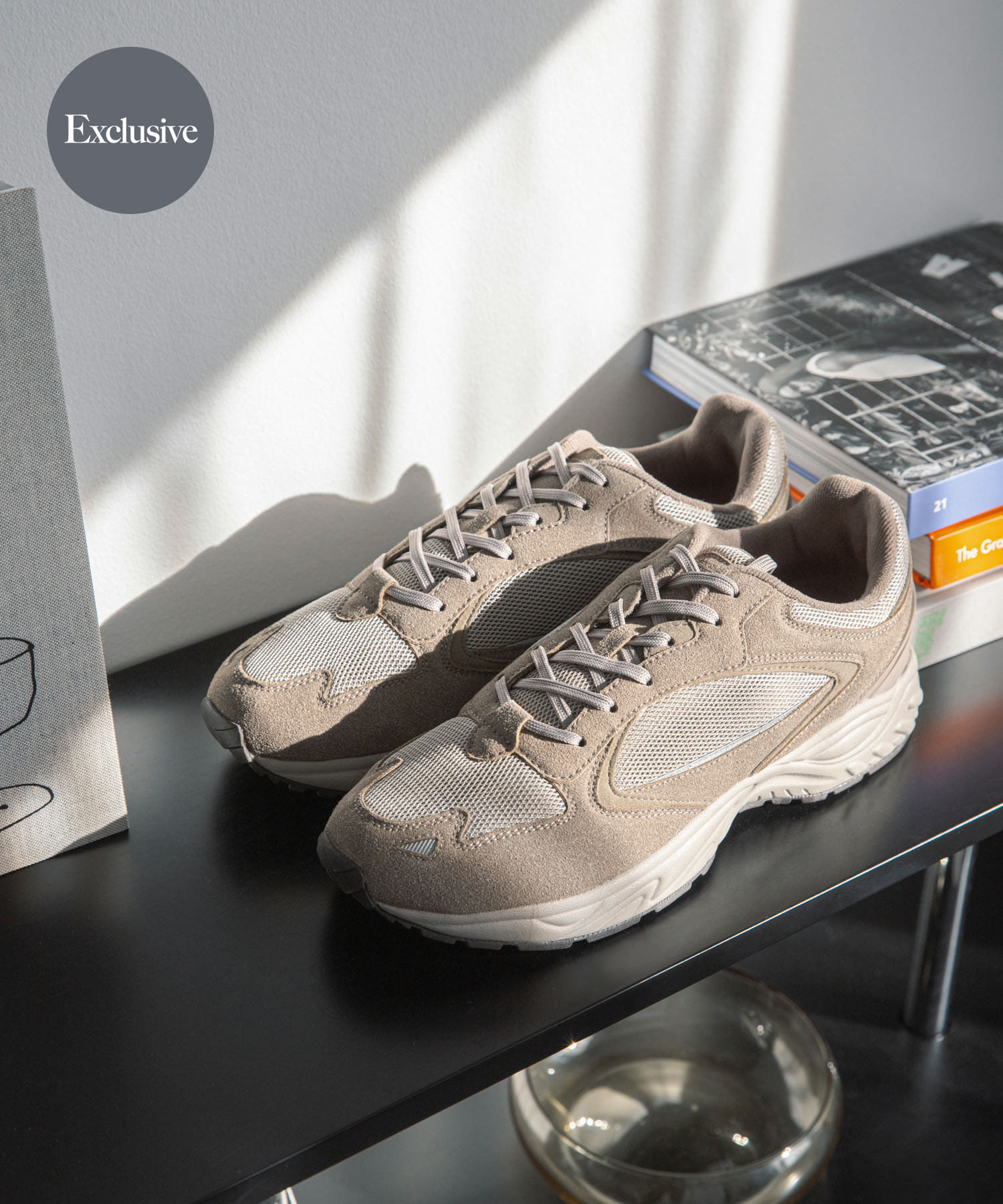 『別注』MOONSTAR×DOORS　STUDEN URD TAUPE 23