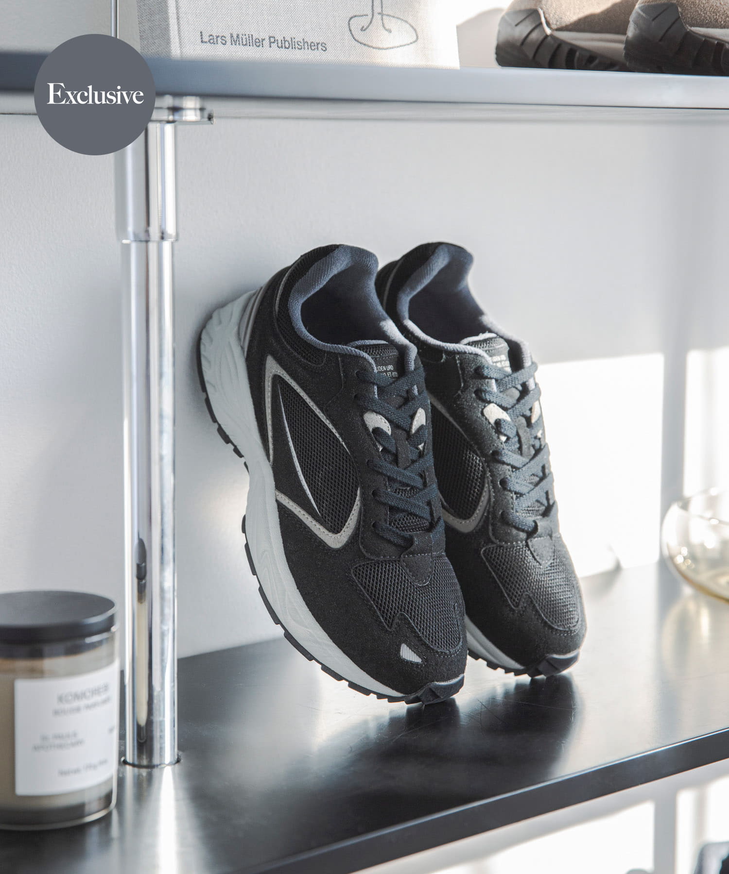 『別注』MOONSTAR×DOORS　STUDEN URD BLACK 23