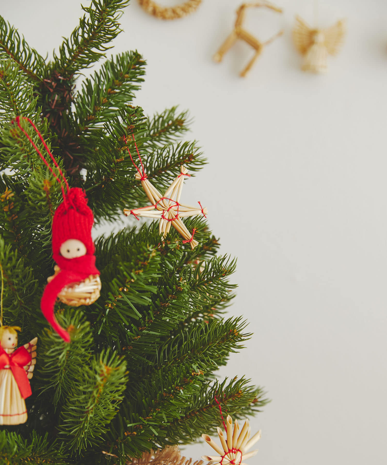 南貿易　ナチュラルストローオーナメント 27個セット