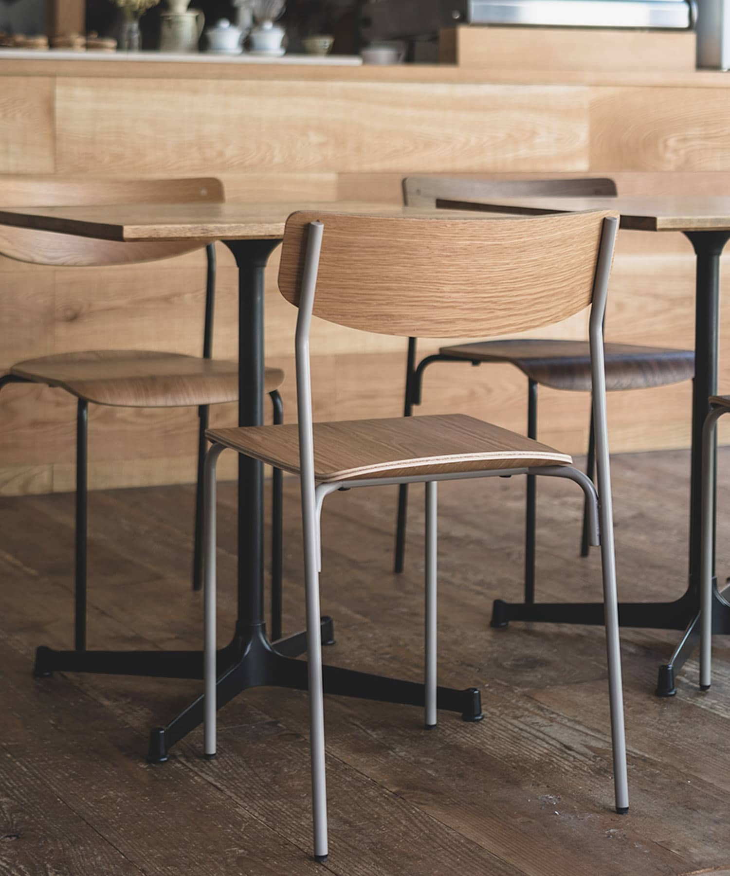 graf　Tsumi Chair oak×grey