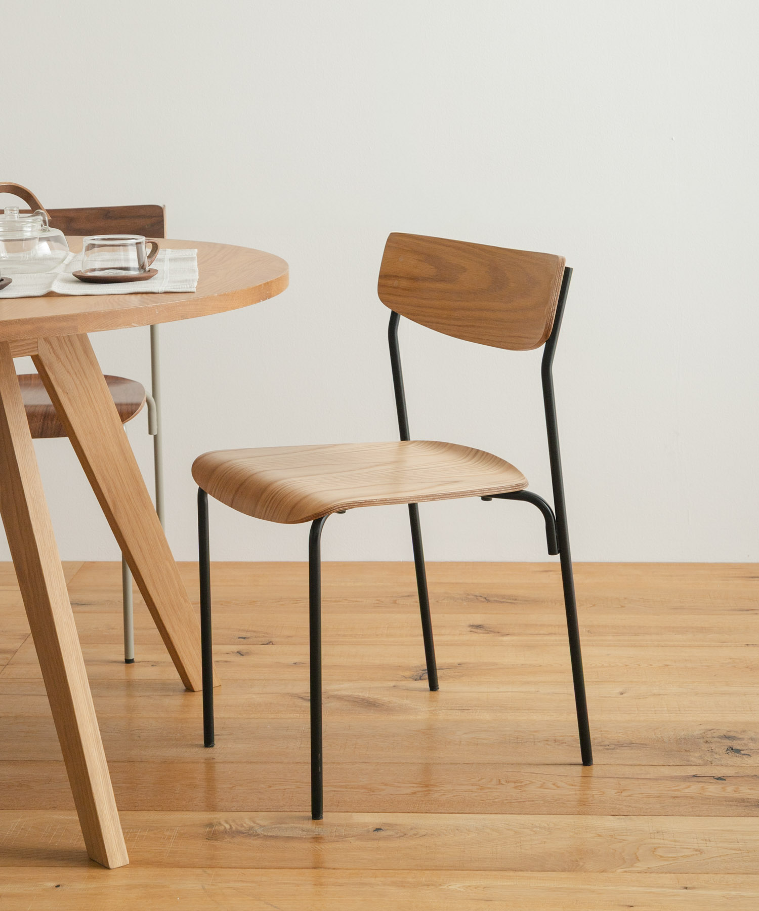 graf　Tsumi Chair oak×black