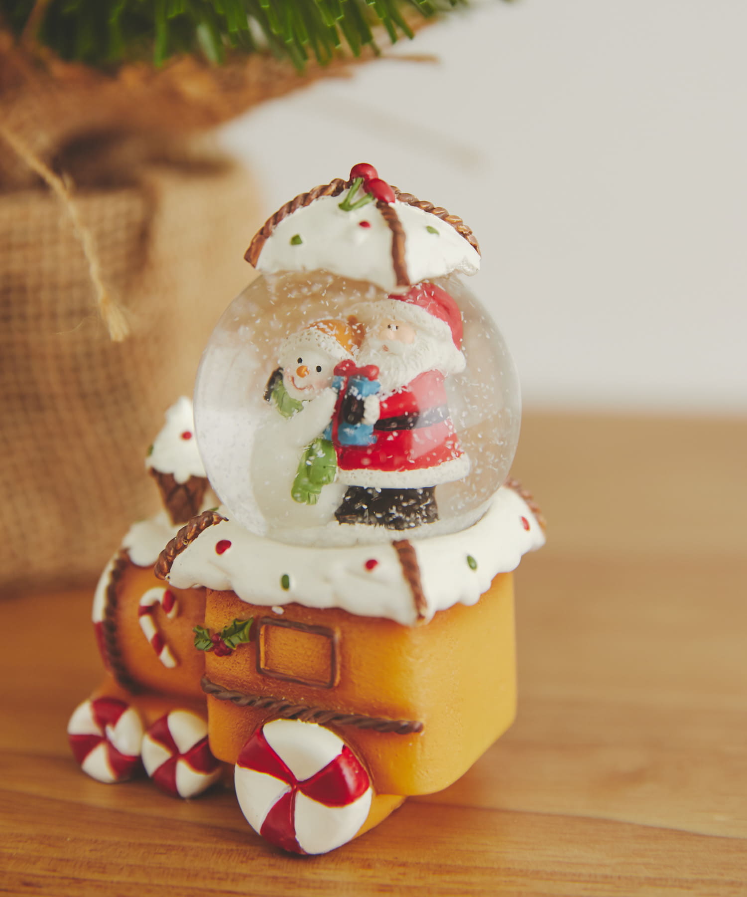 『WEB限定』Mark's　スノードームS サンタ・スノーマン S