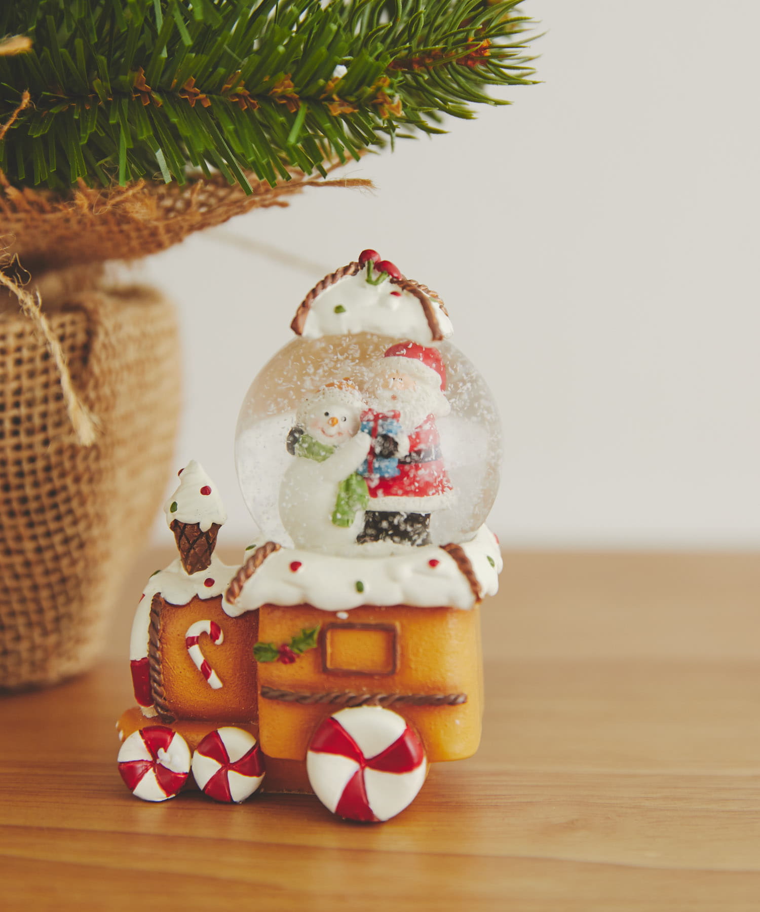 『WEB限定』Mark's　スノードームS サンタ・スノーマン S