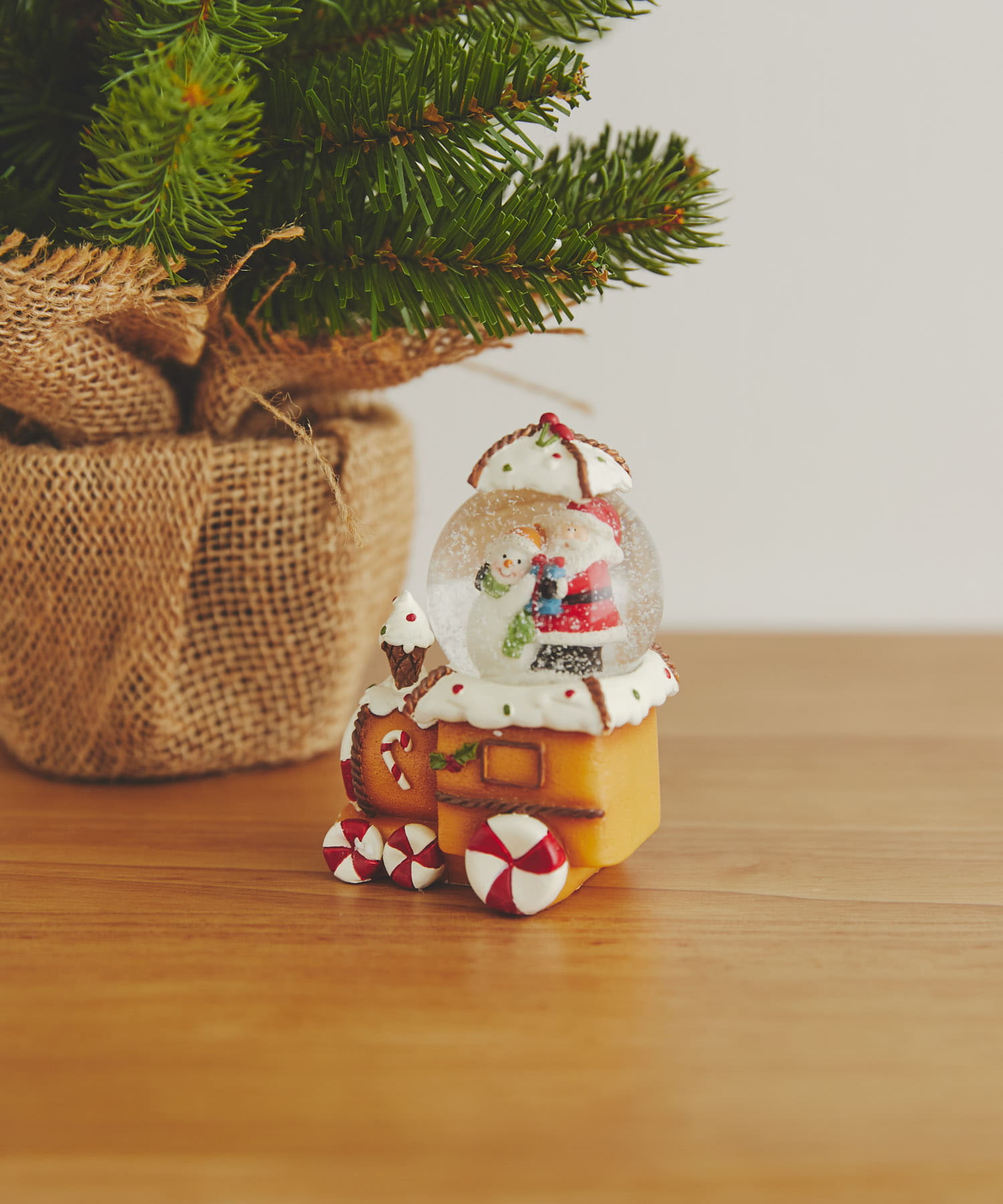 『WEB限定』Mark's　スノードームS サンタ・スノーマン S