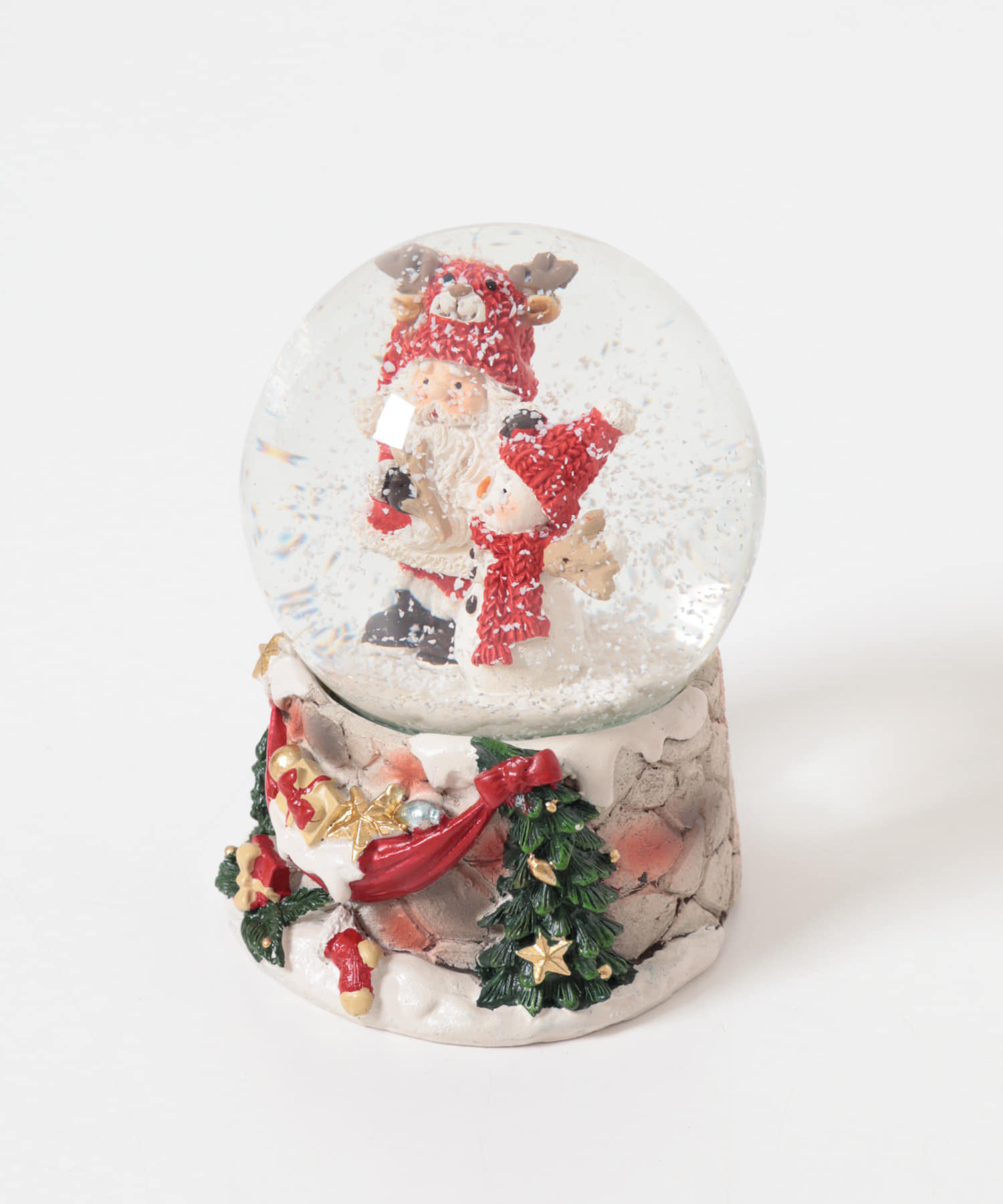 Mark's　スノードームM サンタ・スノーマン M