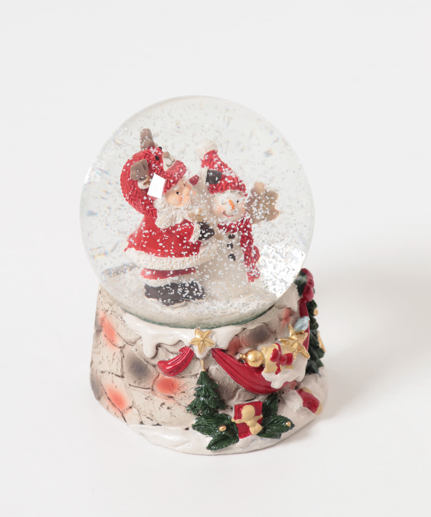 Mark's　スノードームM サンタ・スノーマン M