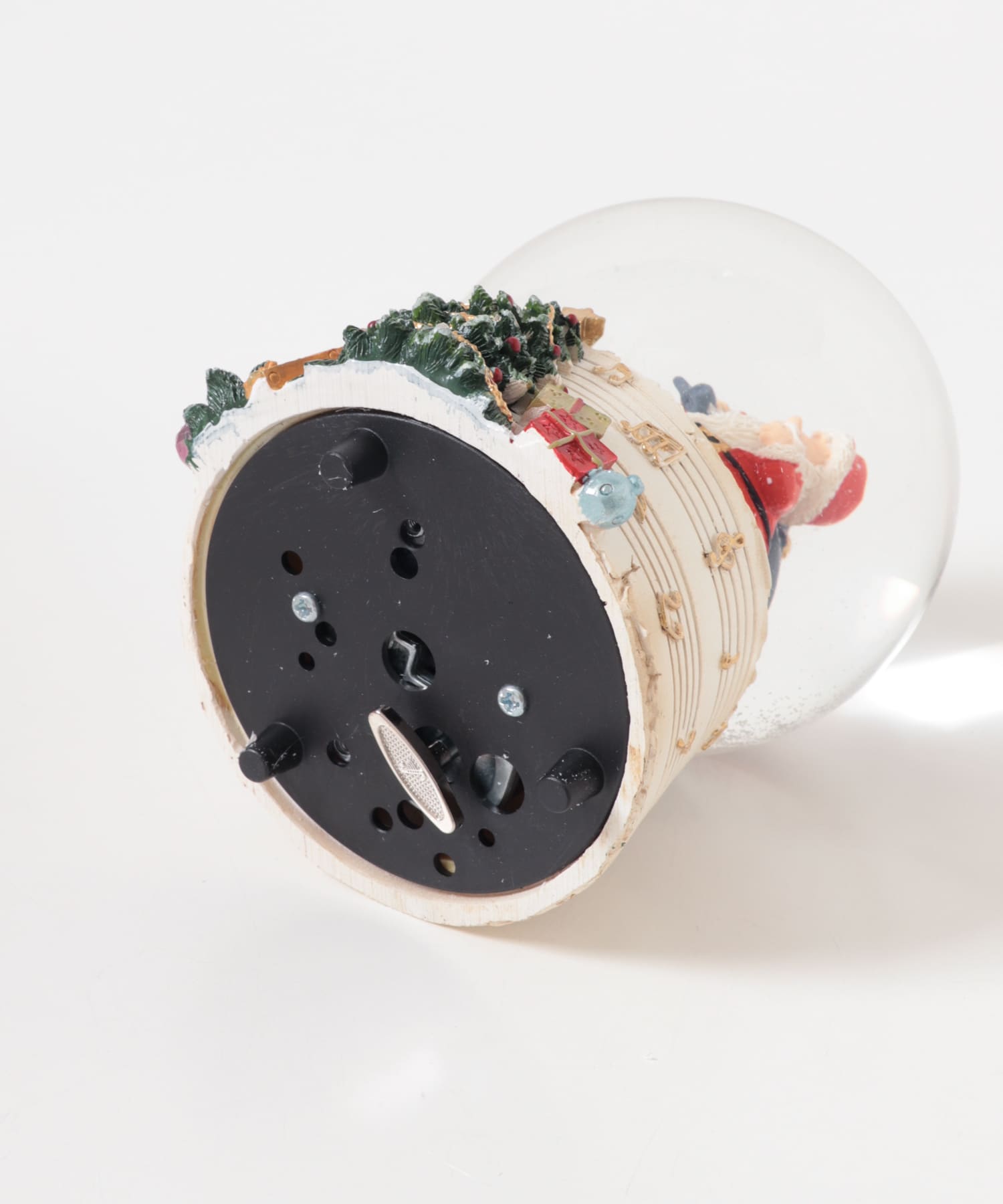 Mark's　スノードーム オルゴール サンタ・ベア -