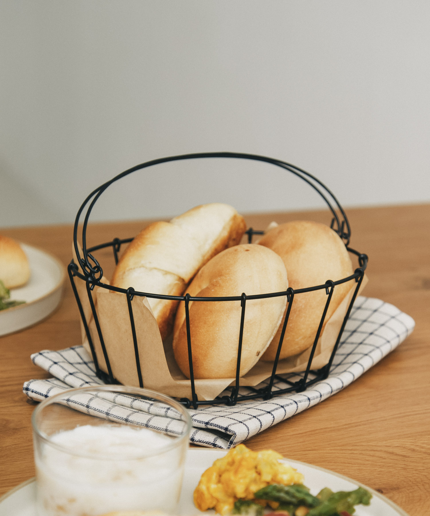 fog linen work　オーバルバスケットM