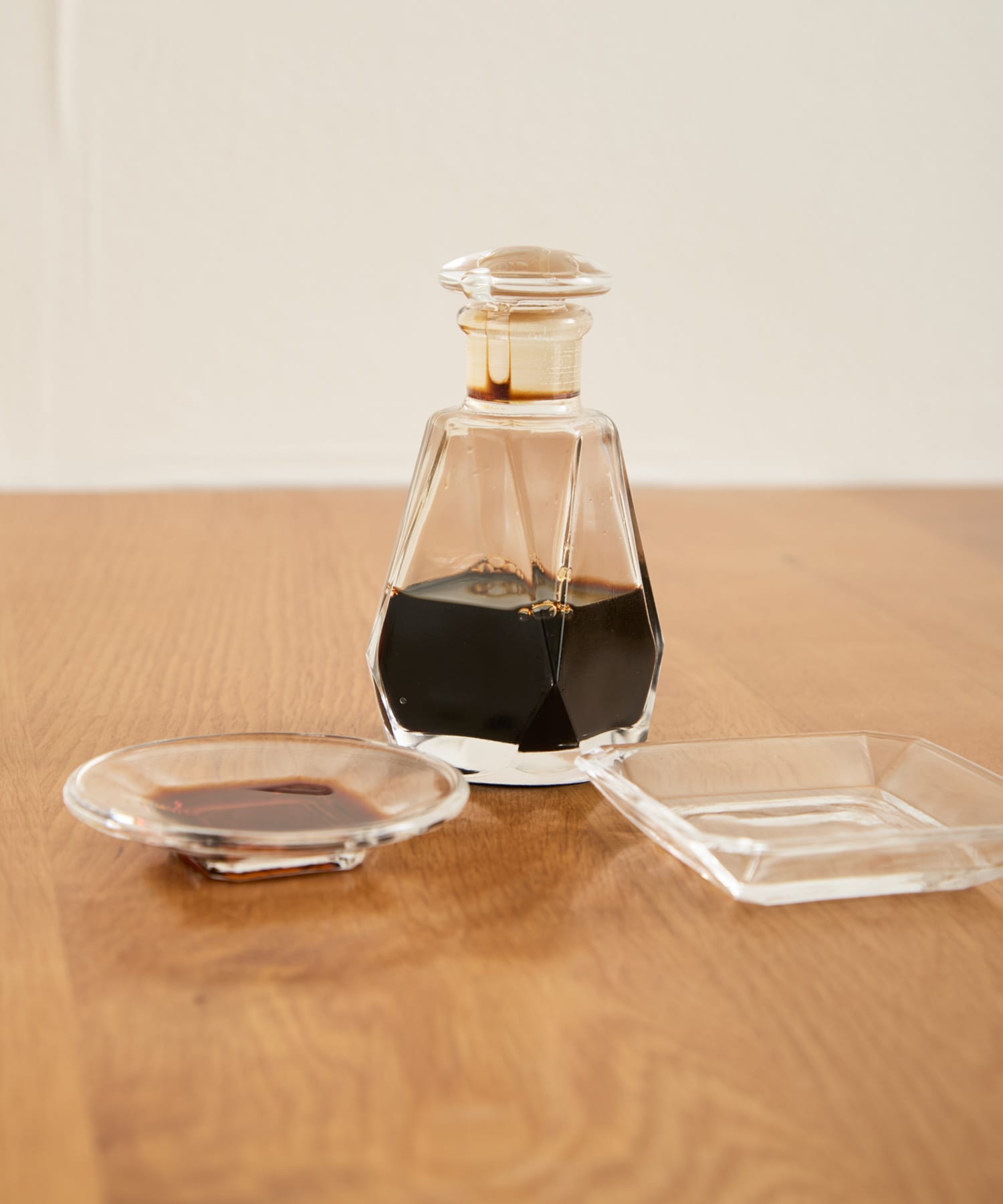 岩澤硝子　江戸前すり口醤油注ぎ 大 Clear 大