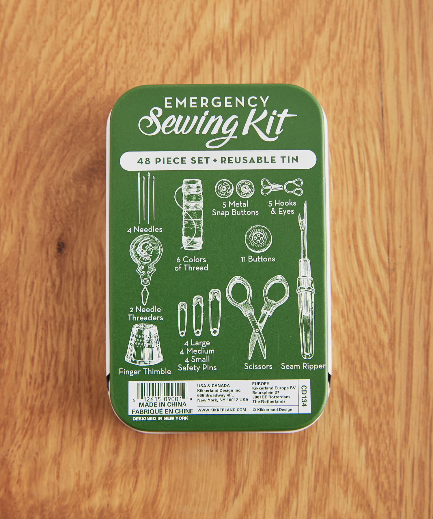 『WEB限定』KIKKERLAND　EMERGENCY SEWING KIT - -