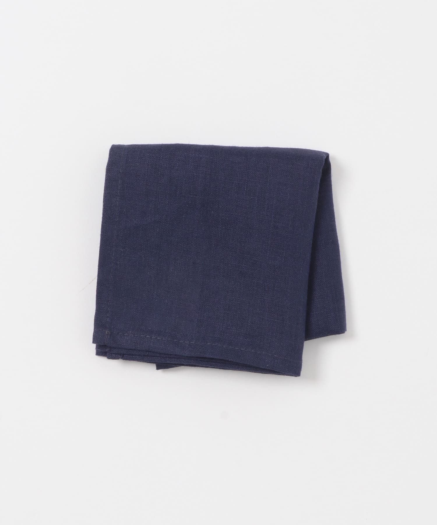 『WEB限定』fog linen work　リネンハンカチ ブルーインディゴ