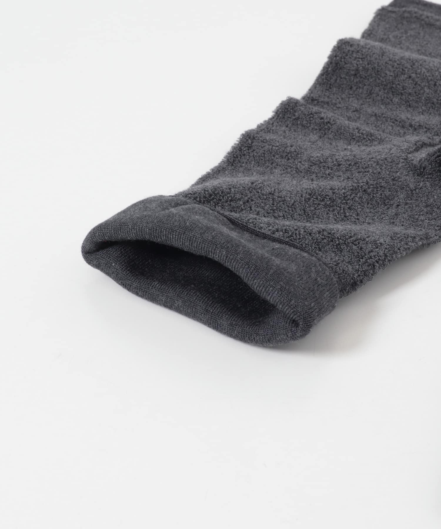 meri ja kuu　4分丈インナーパンツ シルクコットンパイル charcoal -