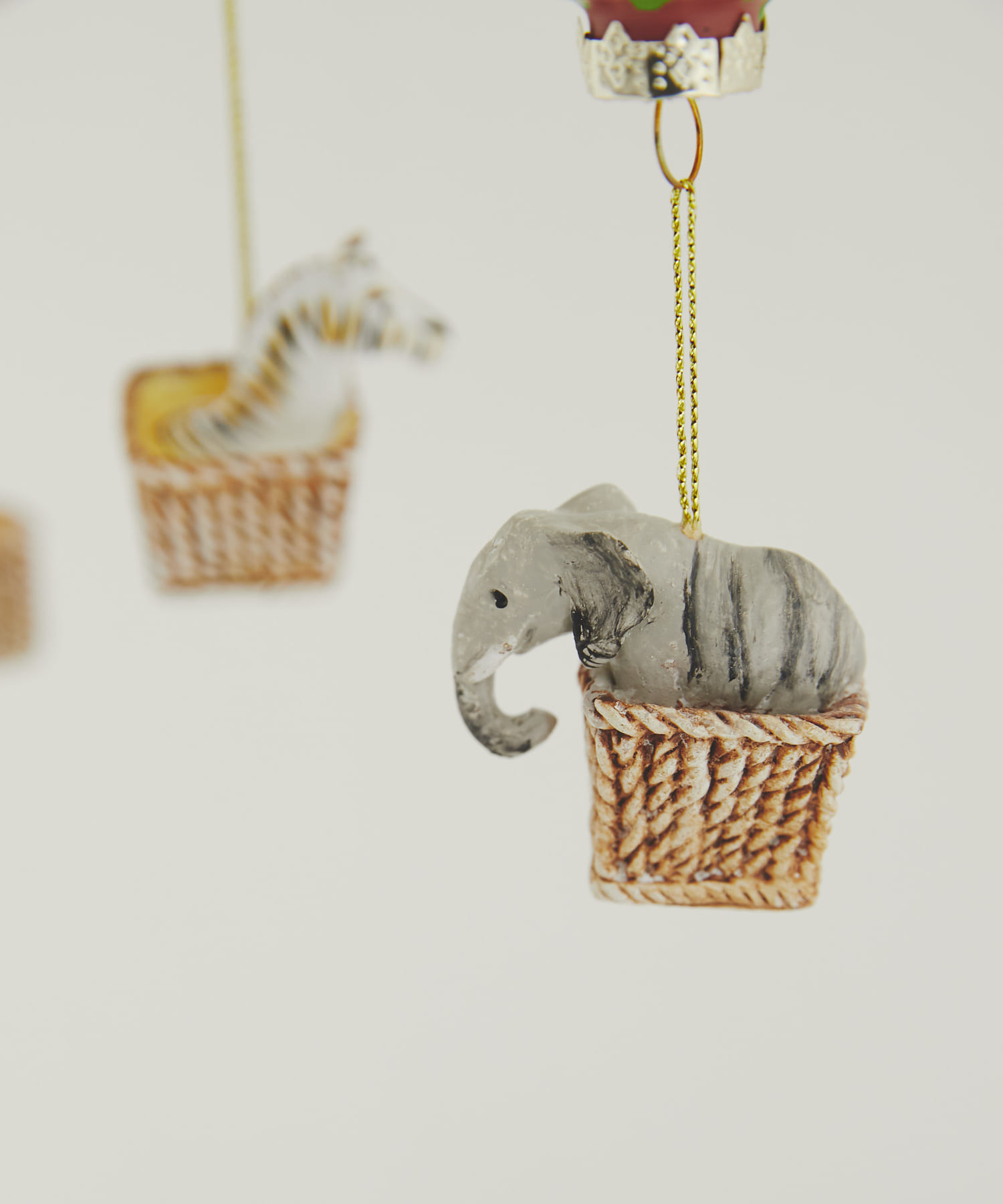 南貿易　ガラスバルーンハンガー シマウマ -