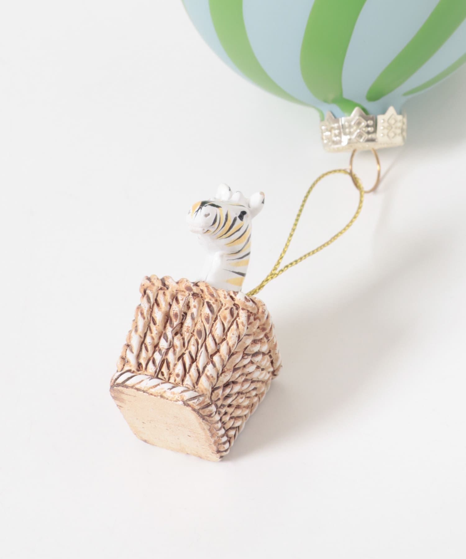 南貿易　ガラスバルーンハンガー シマウマ -