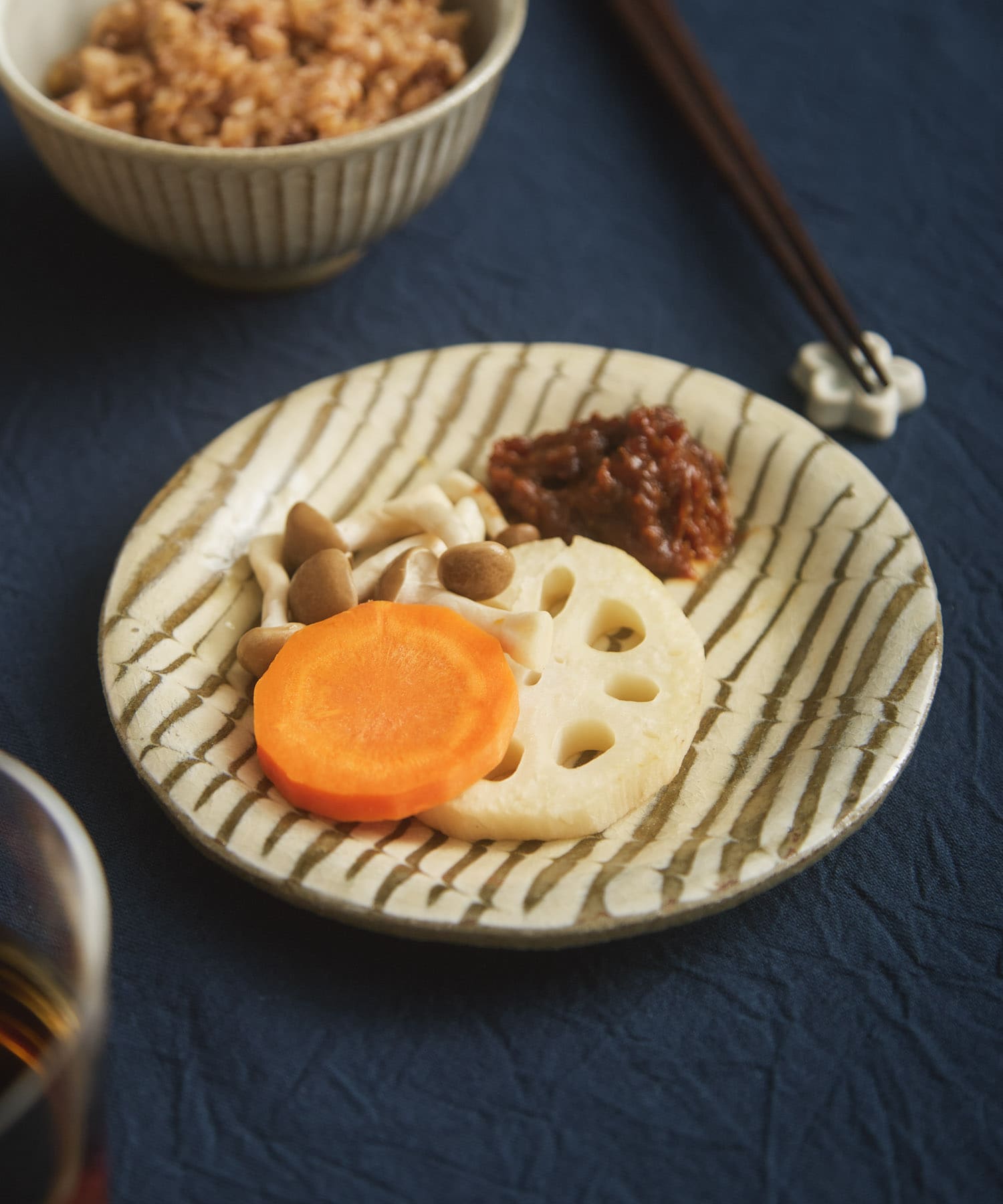 塩幡桃子　5寸プレート フェザーコーム － 5寸