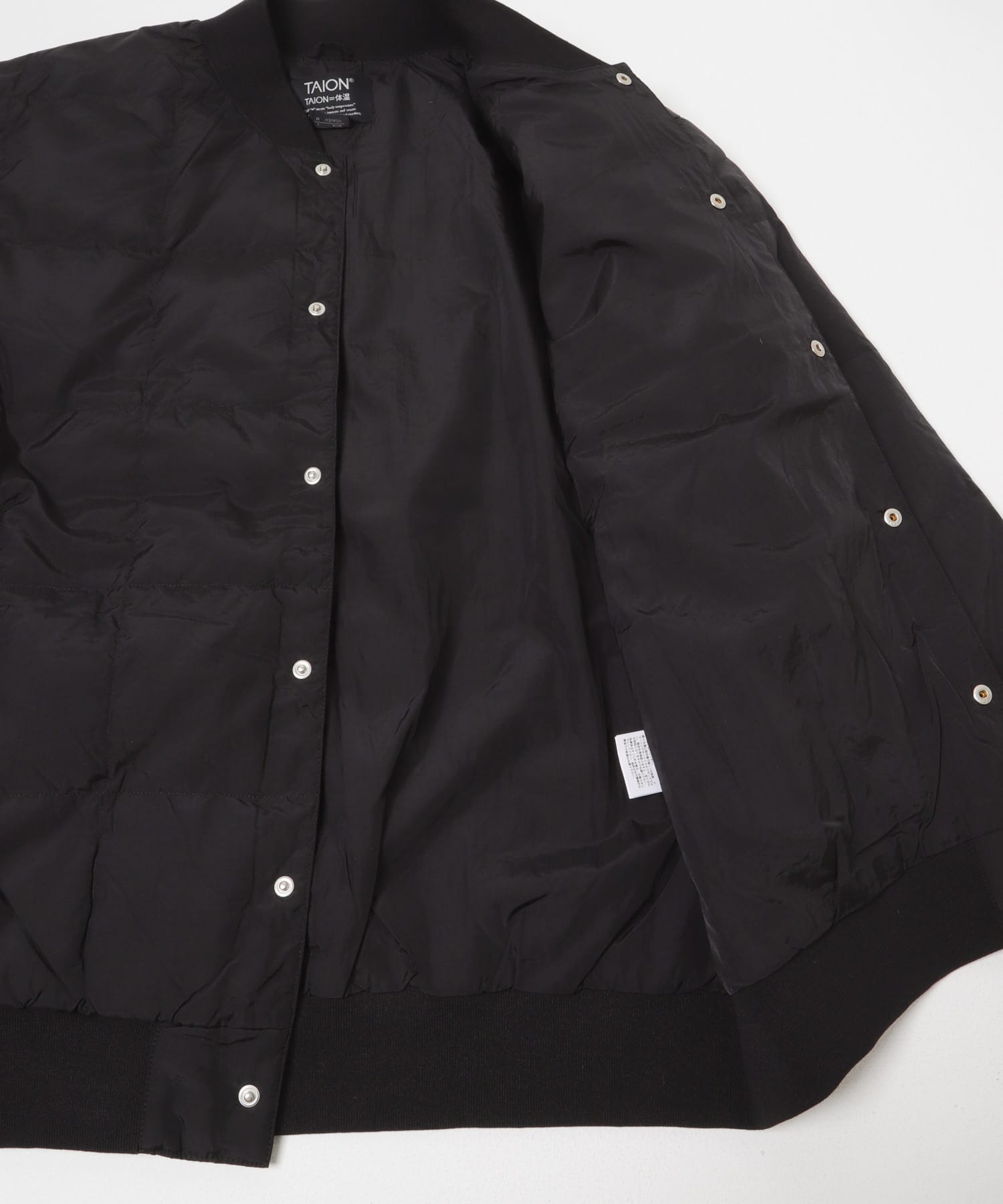 TAION　SC STUDIUM DOWN JACKET Black M