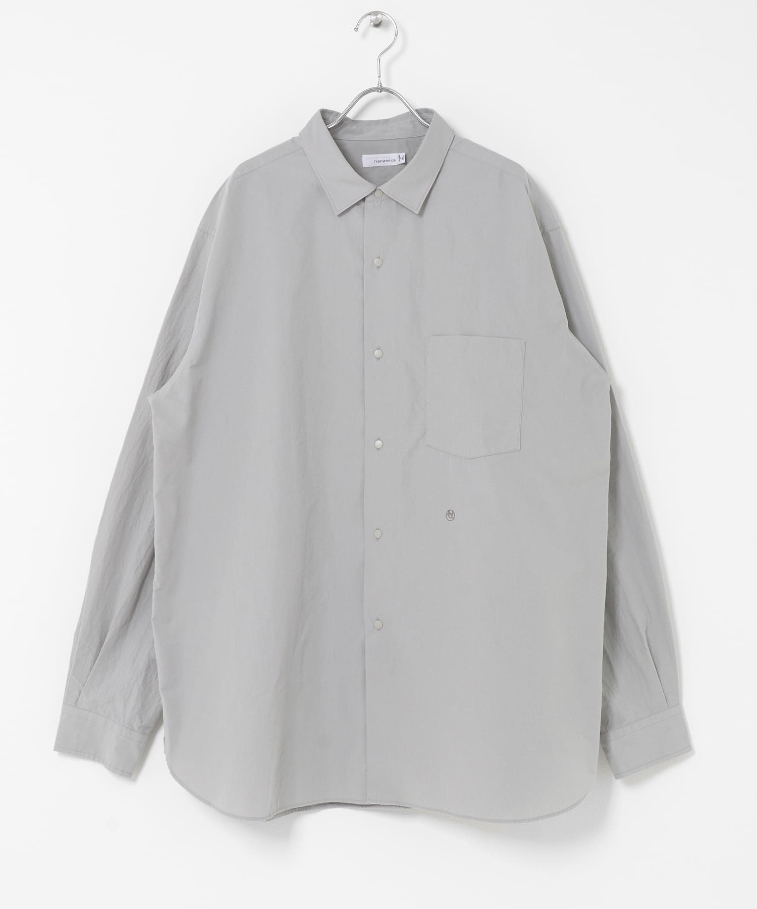 nanamica Regular Collar Wind Shirts(M Sax): トップス｜URBAN