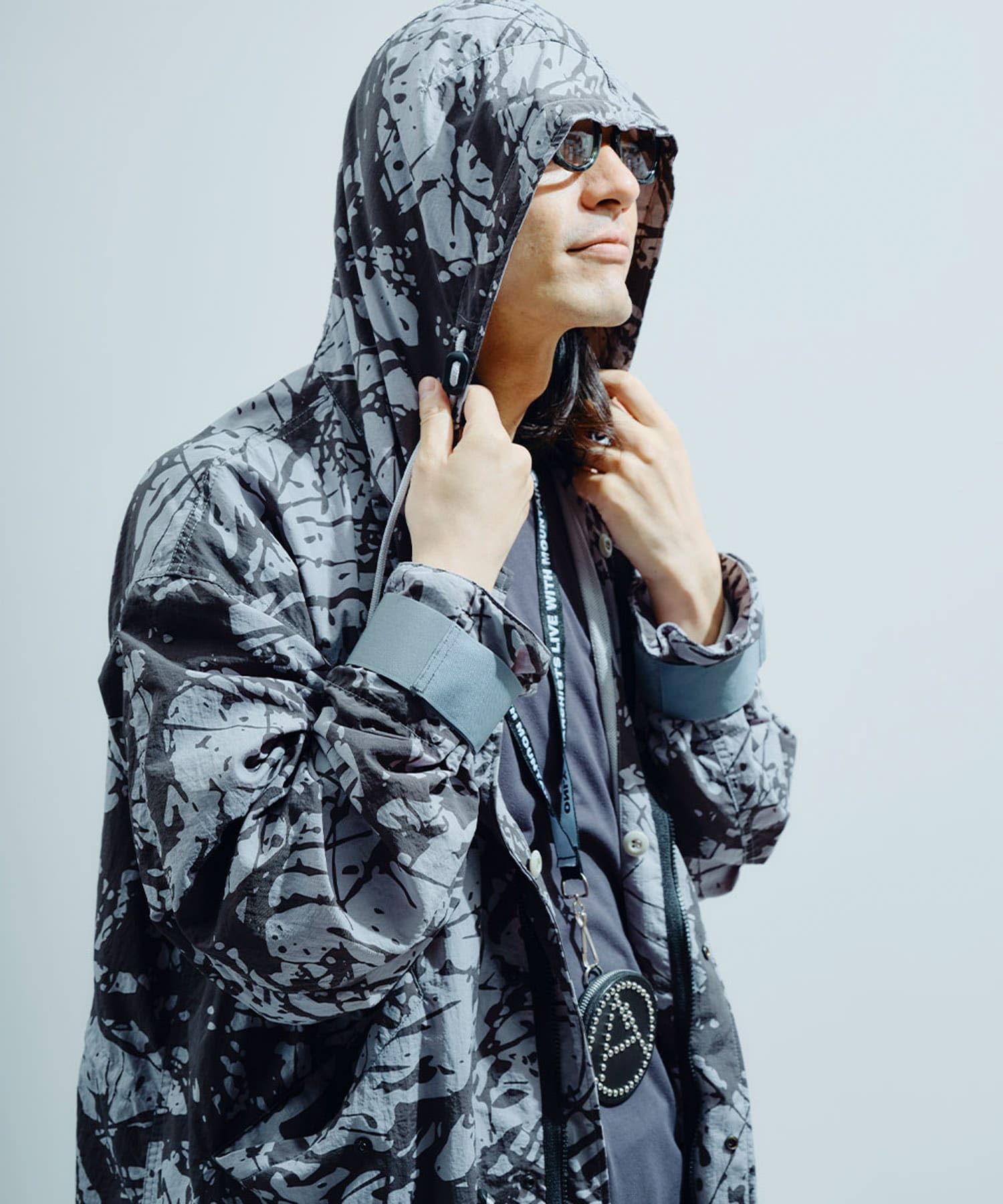 mountain research Splatrail Parka(S/M Gray CCL): アウター｜URBAN