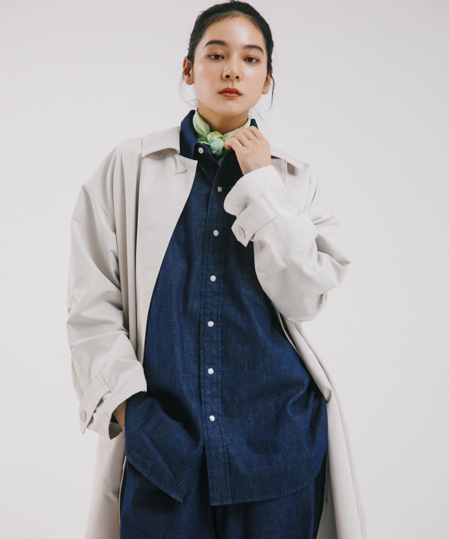 身長：168cm サイズ：one